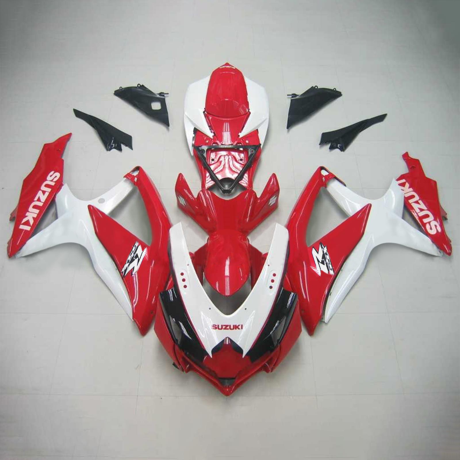 2008-2010 Suzuki GSXR 600/750 K8 Amotopart Injection Fairing Kit Bodywork Plastic ABS #132