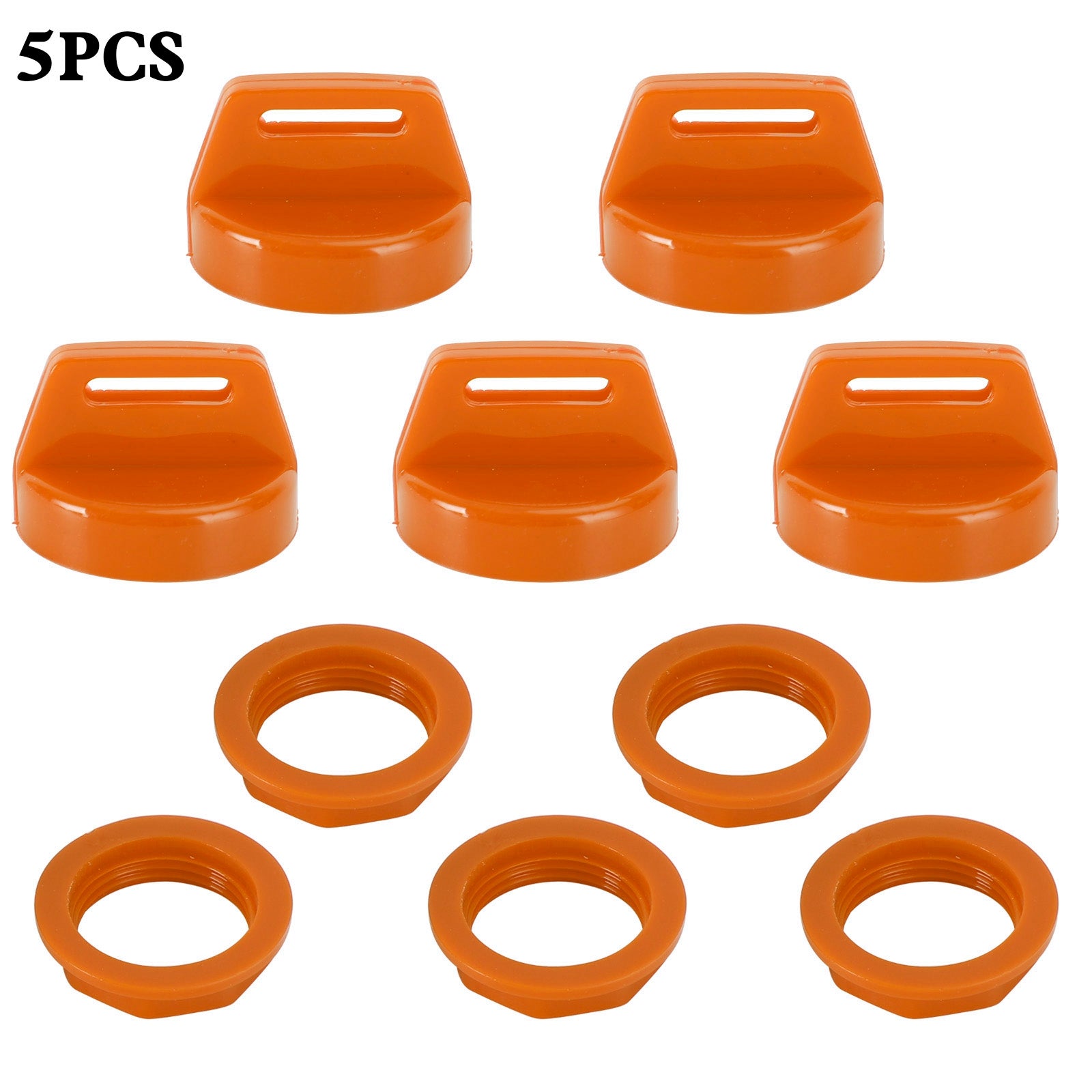 Polaris Ranger 400 500 570 800 900 1000 5433534 5 stuks sleutelschakelaardeksel oranje