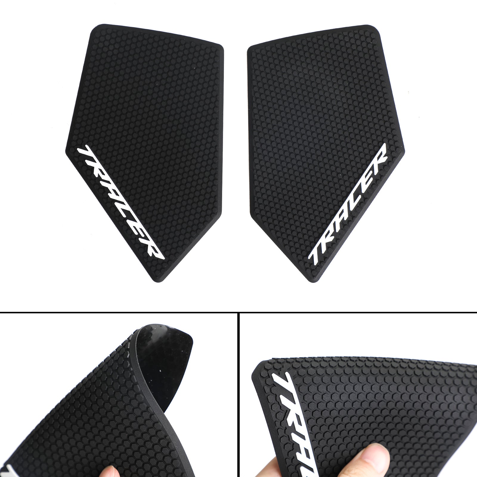 2x Side Tank Traction Grips Pads Fit for Yamaha Tracer 9 / Tracer 9 GT 2021 2022