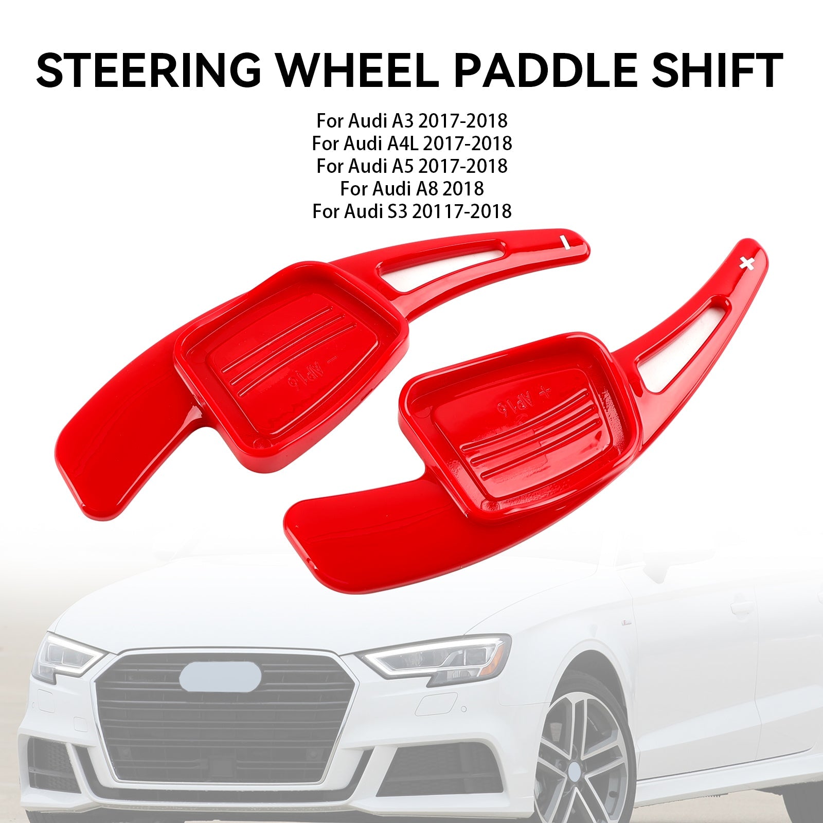 Stuurwiel Shift Paddle Shifter Uitbreiding Fit Audi A3 A5 A8 S3 S5