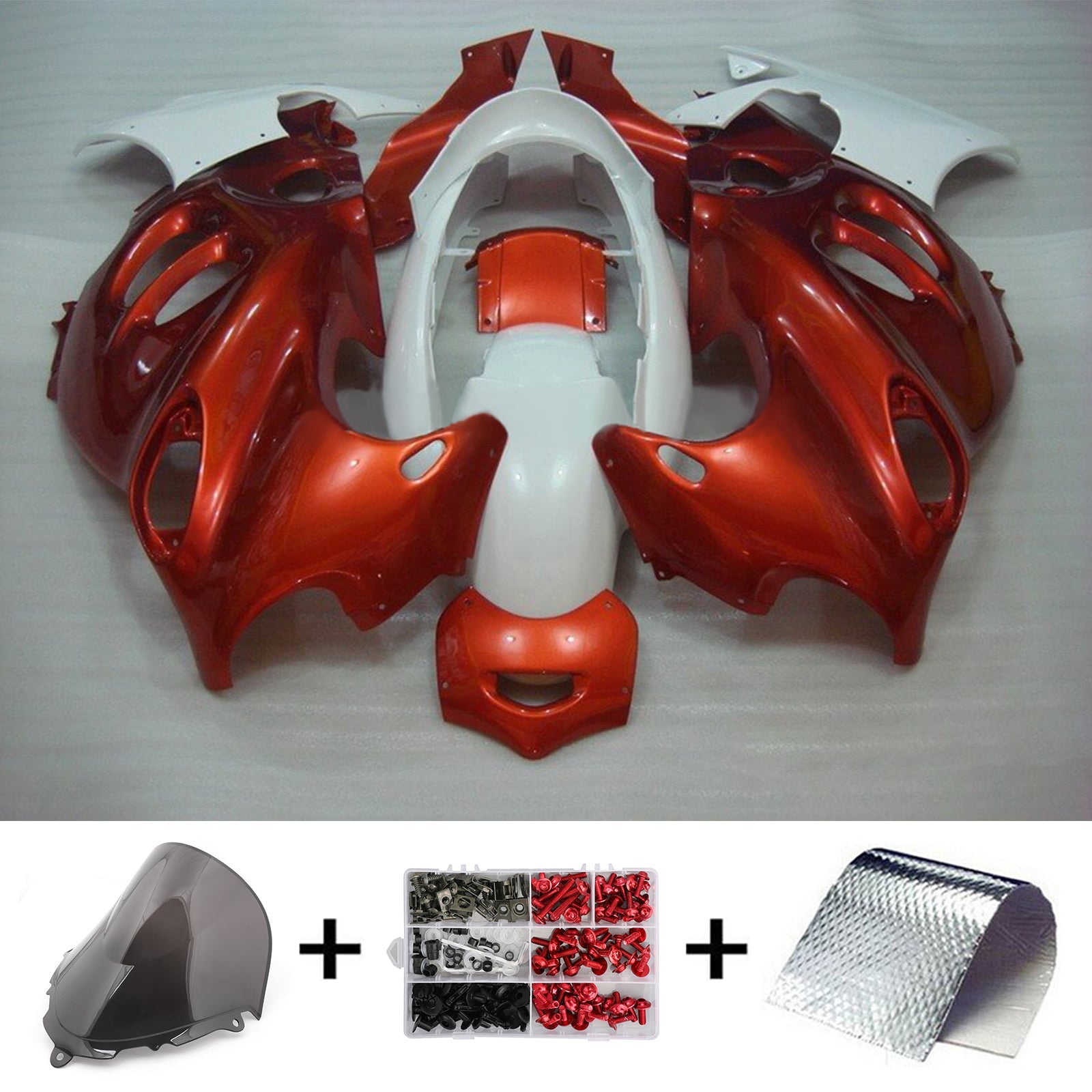 2005-2006 Suzuki Katana GSXF600 GSXF750 Kit de carénage d'injection Amotopart Carrosserie # 116