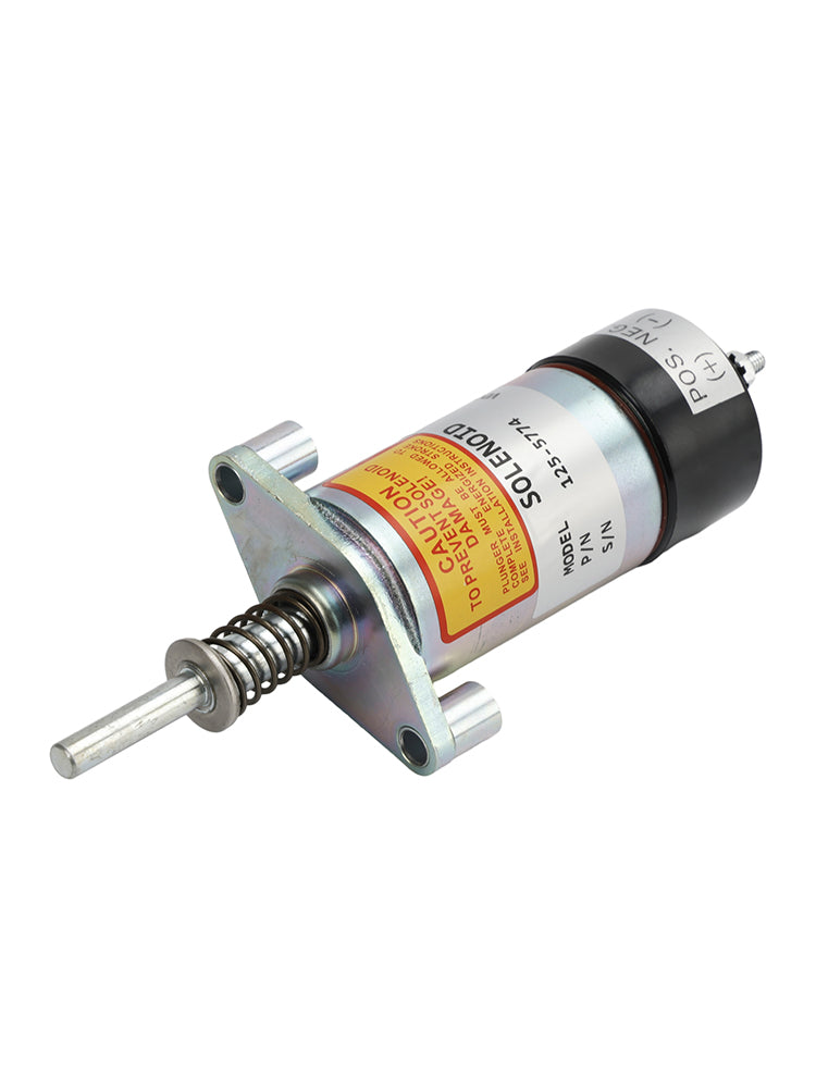 125-5774 24V Brandstof Uitschakeling Solenoïde Voor Caterpillar 3204 3304 3304B 3306 3306B