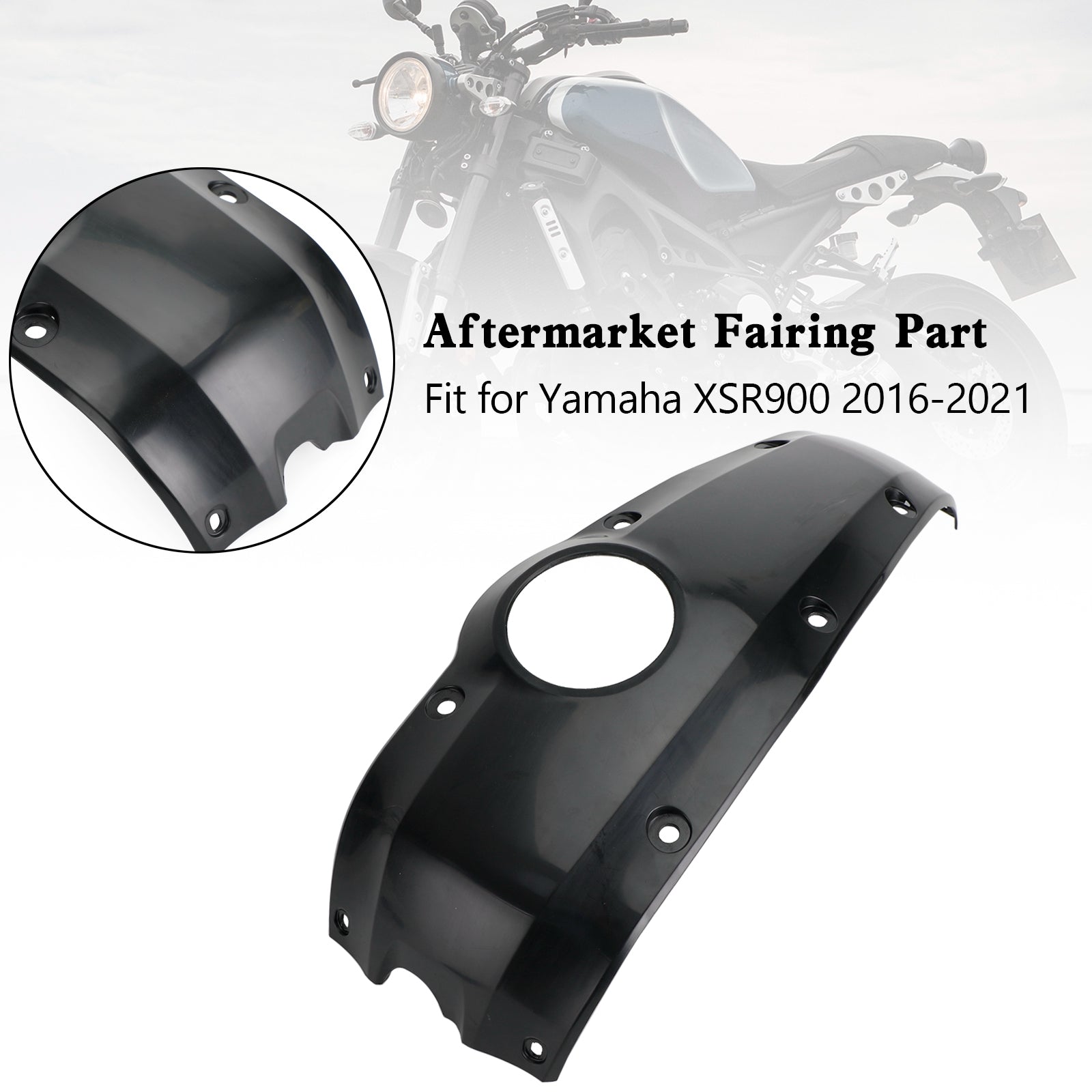 Yamaha XSR900 2016-2021 Carénage de carrosserie Moulage par injection non peint