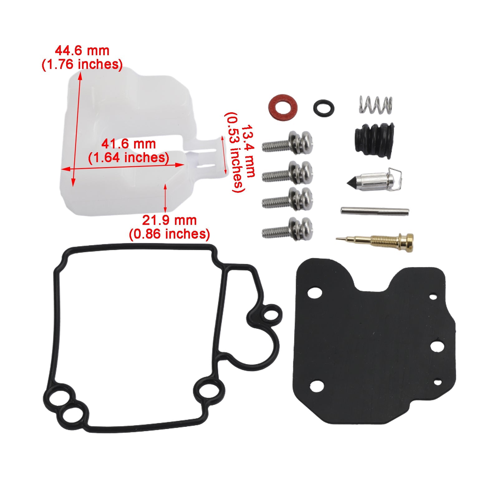 Kit de reconstruction de carburateur pour Yamaha 30HP F30 40HP F40 25HP F25 20HP 67C-W0093