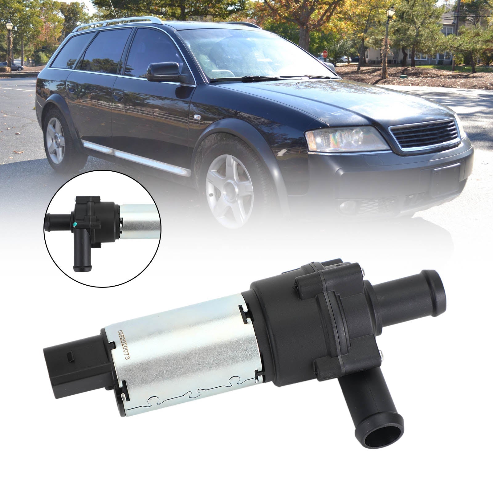 Areyourshop Engine Auxiliary Water Pump for VW Eurovan Golf Porsche Cayenne Audi 0392020073