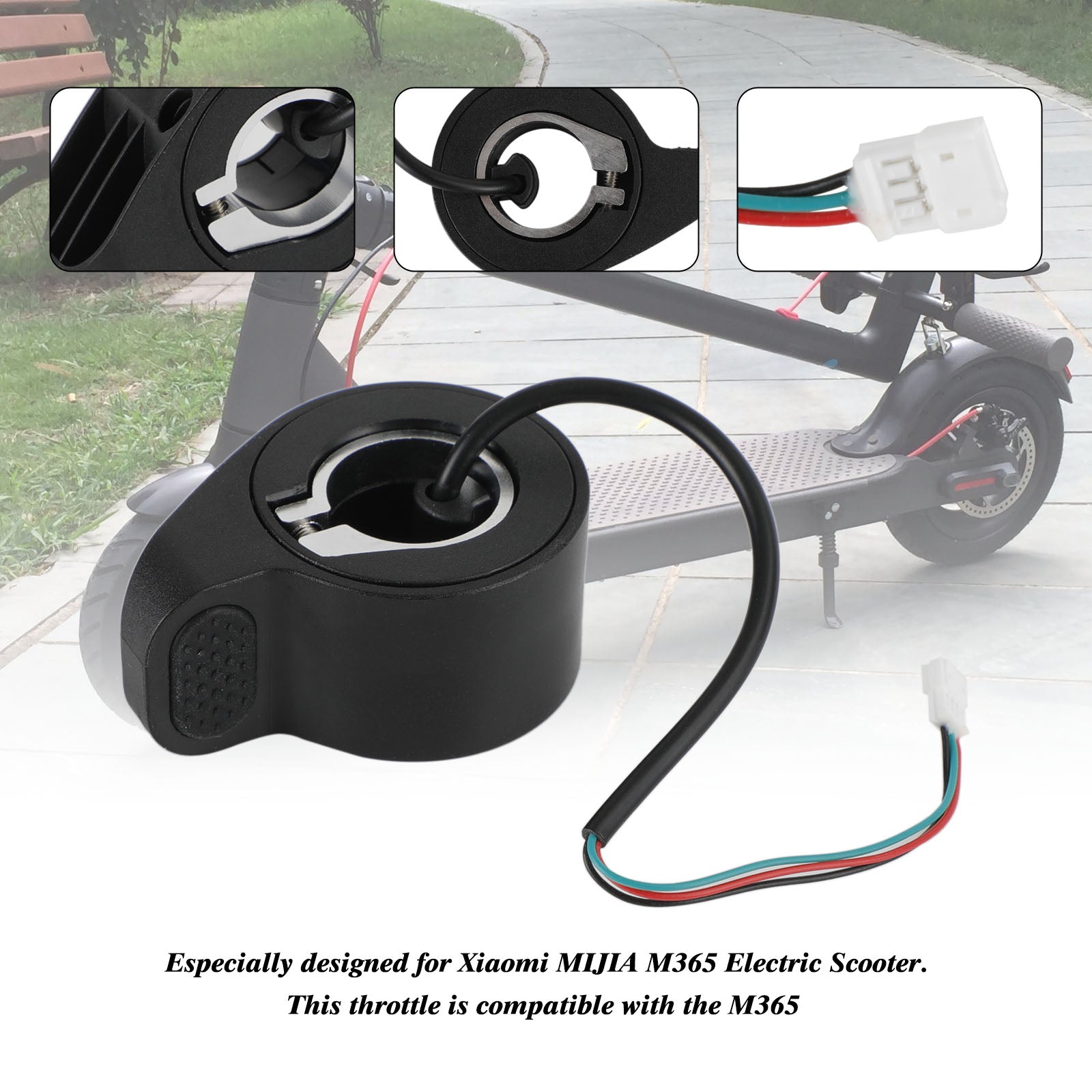 Gaspedaal voor elektrische scooter Gaspedaal Gaspedaal voor Xiaomi M365