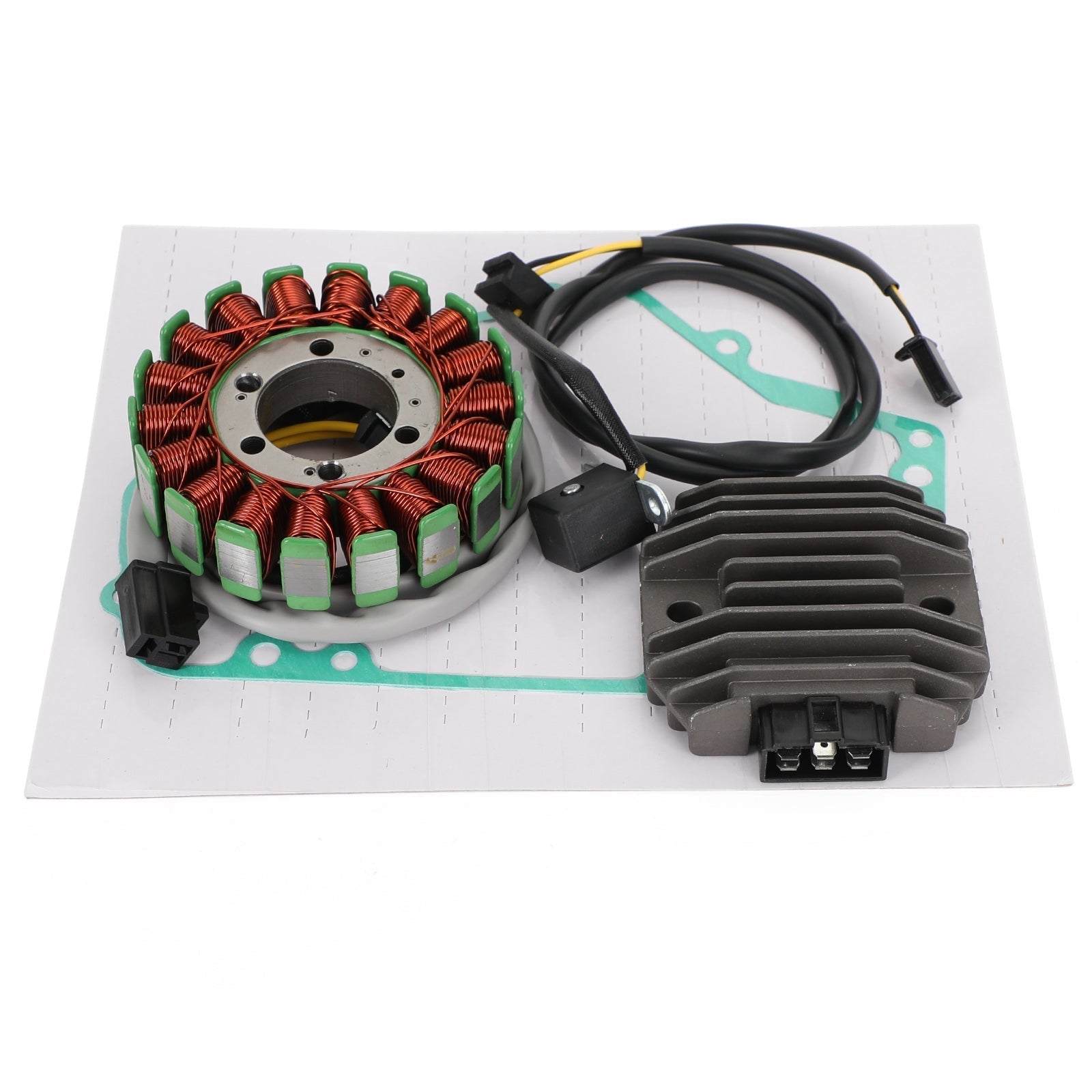 Generator Stator Regulator Gelijkrichter Pakkingset Voor Kawasaki Ninja 250 2008-2012 Generiek