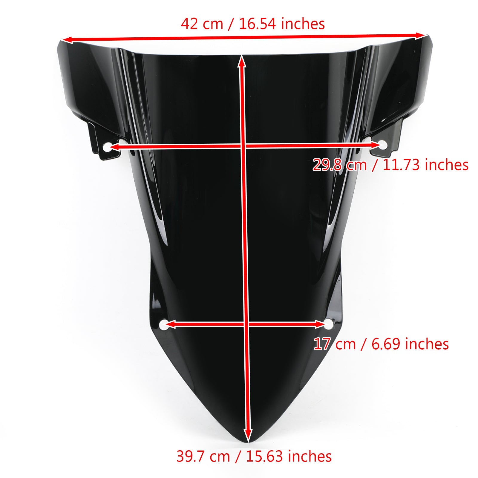 Pare-brise de moto en plastique ABS pour BMW S1000RR 2019-2020 générique