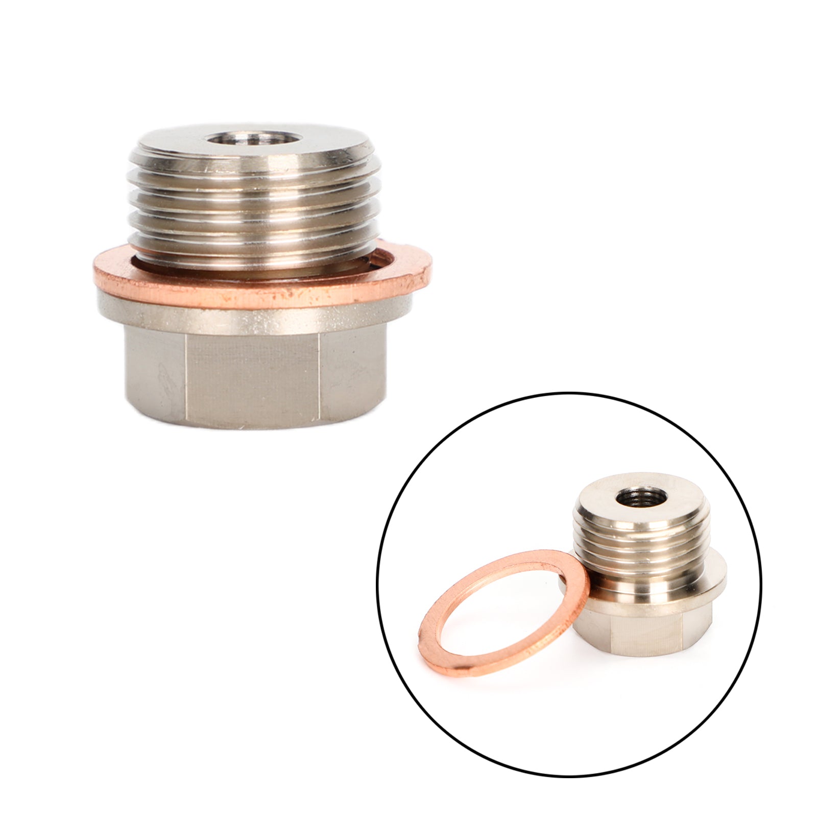 Adaptateur d'émetteur de jauge de température de pression mâle 1/8 "NPT à M18x1,5 générique