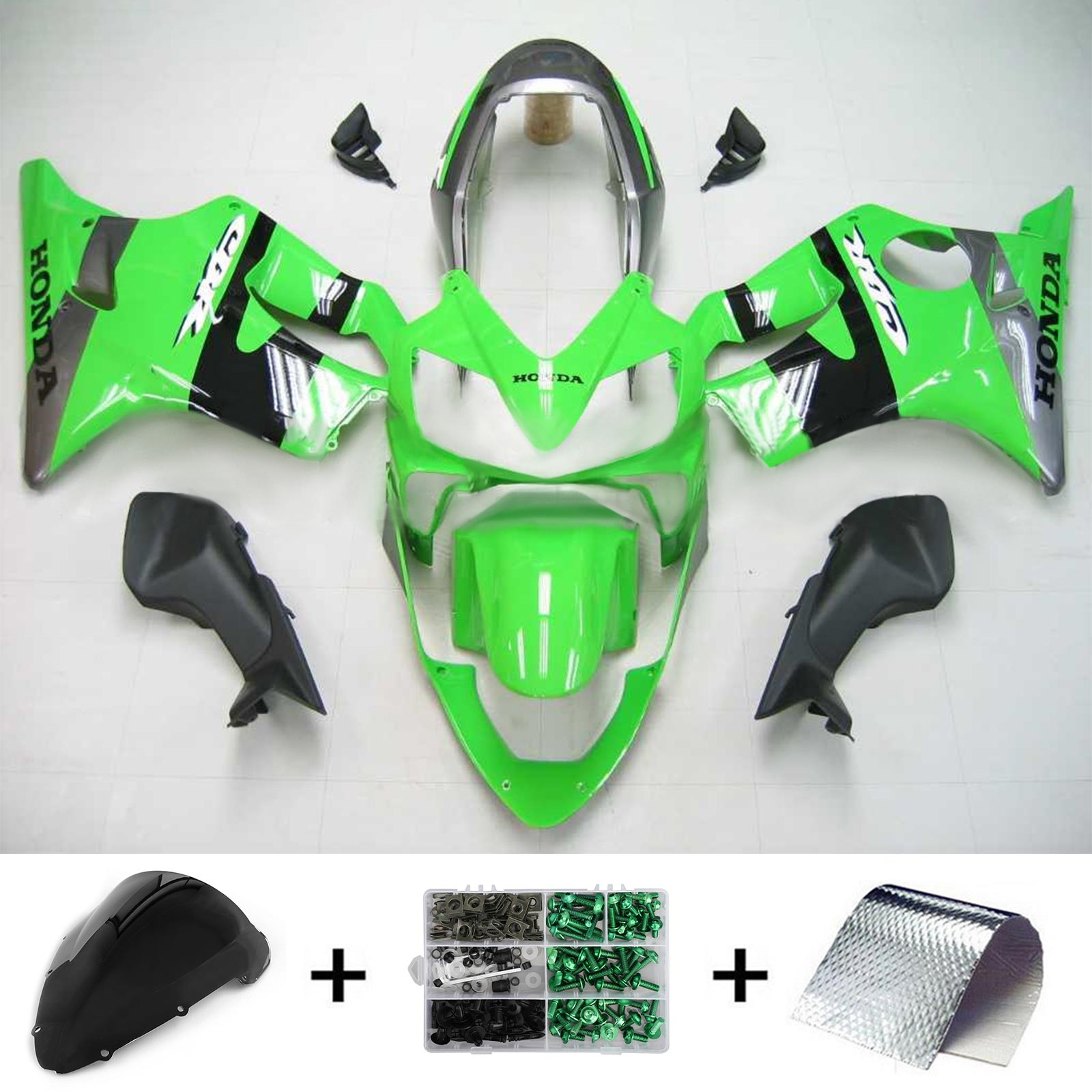 2004-2007 Honda CBR600 F4i Amotopart injectiekuipset carrosserie kunststof ABS #123