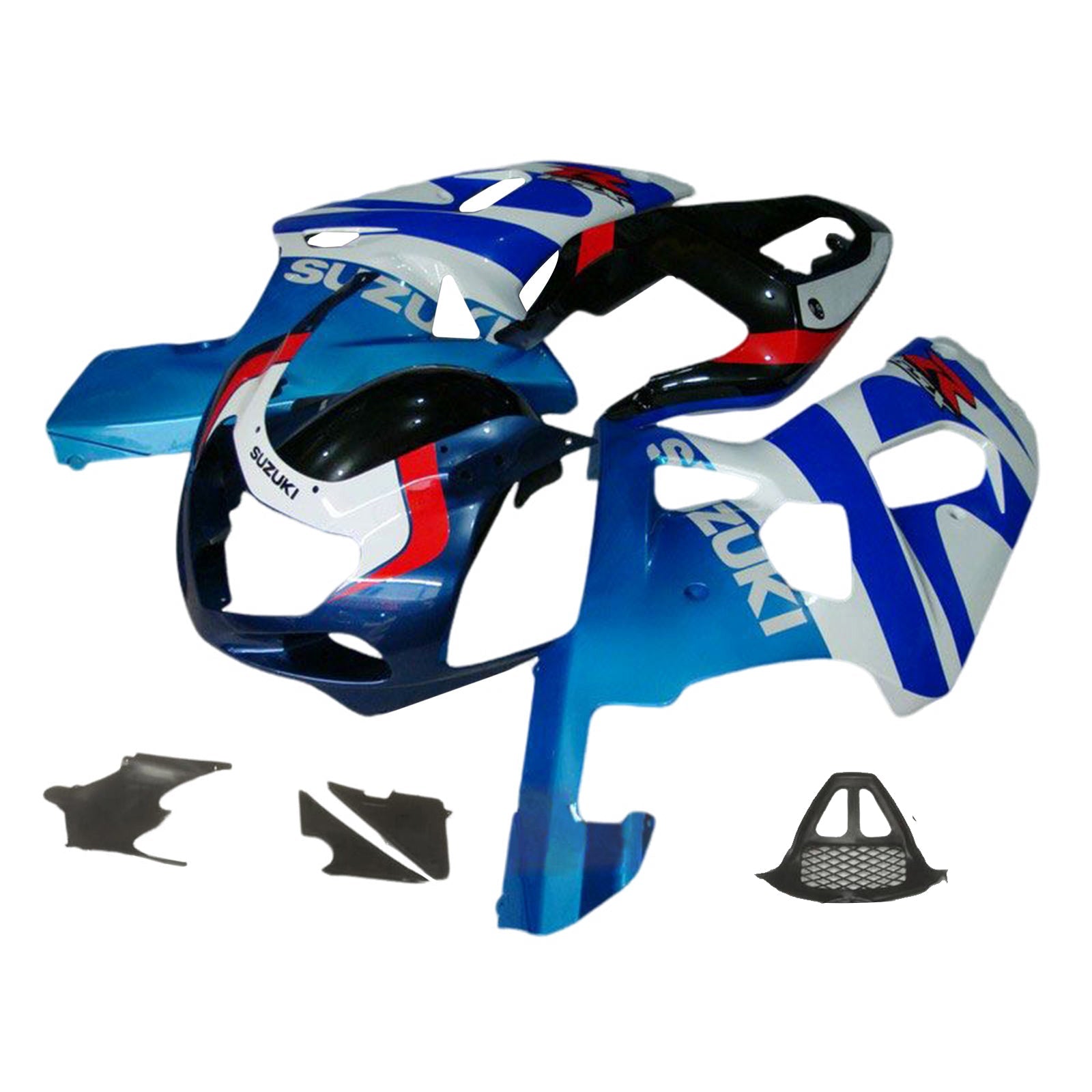 2000-2002 Suzuki GSXR1000 K1 K2 Fairing Kit Bodywork Plastic ABS