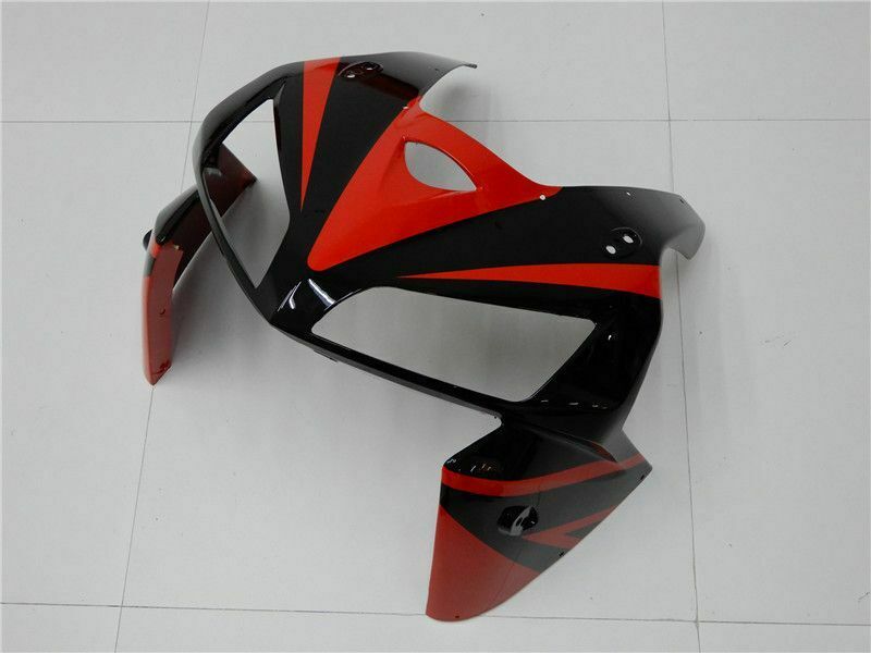 2005-2006 Honda CBR600RR zwart rood kuipset van Amotopart stroomlijnkappen