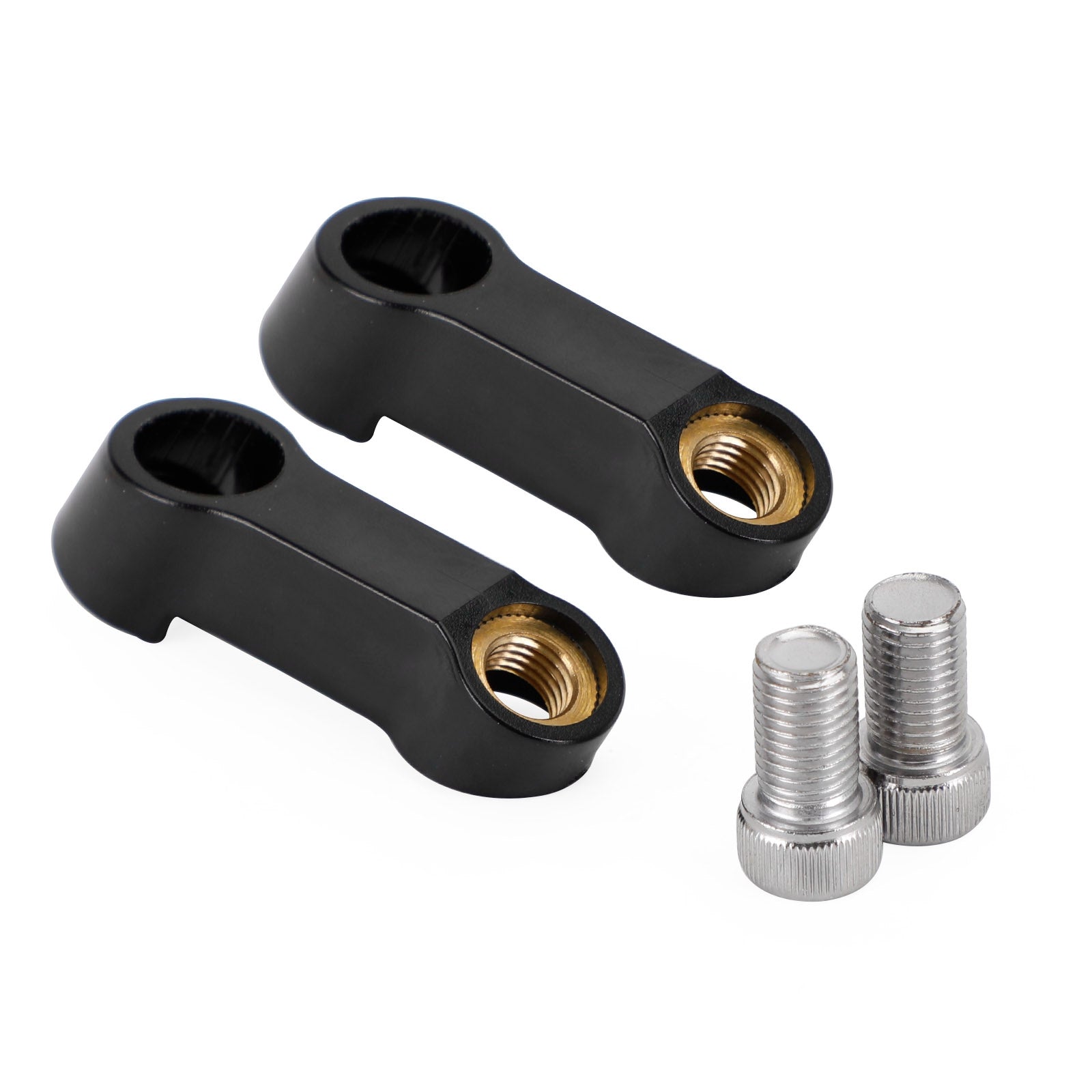 Extension-Riser-Extension de Rétroviseur en Plastique pour Moto Yamaha Noir 10mm - M10