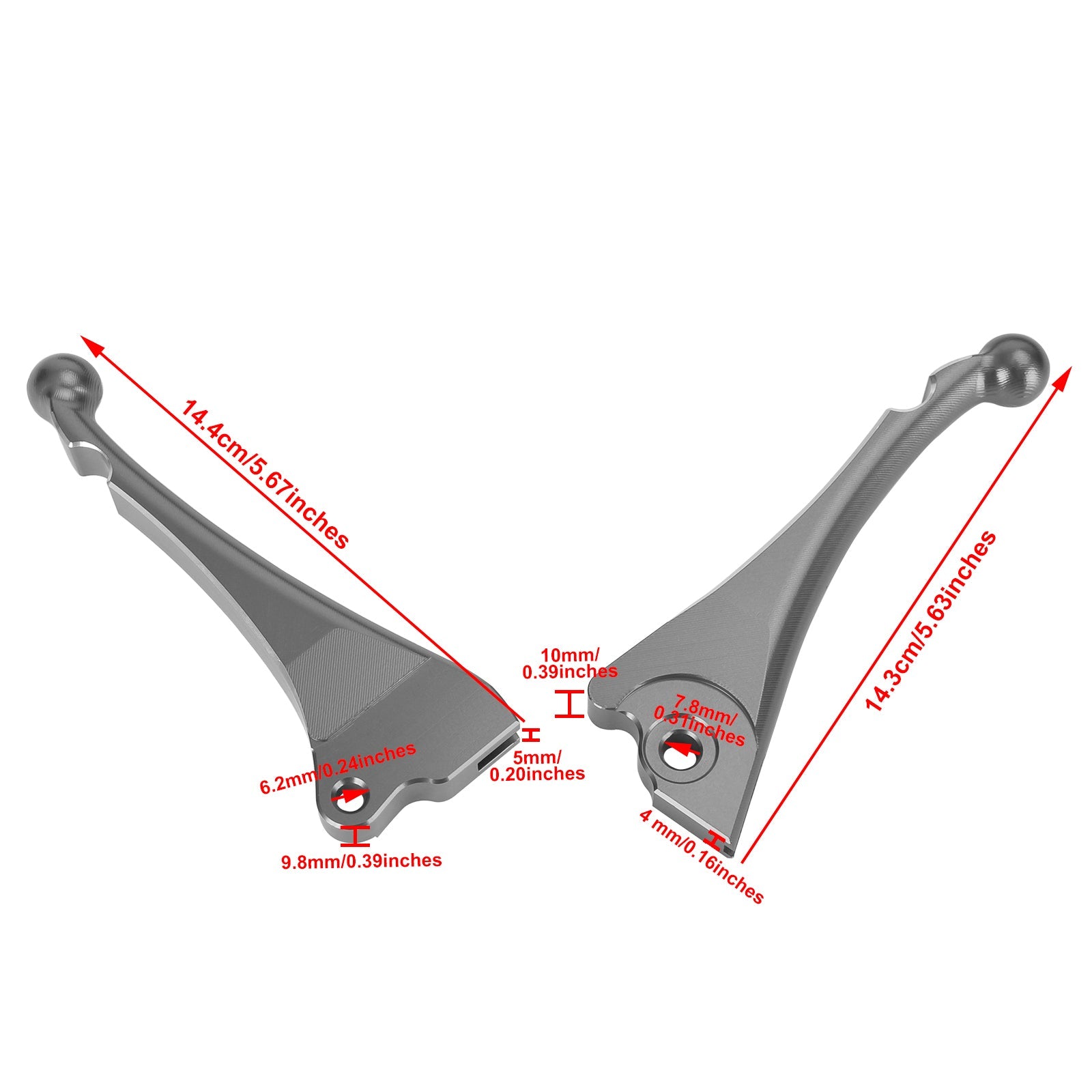 Vespa Sprint 150 2016-2021 Primavera 125 150 2014-2021 Brake Clutch Levers