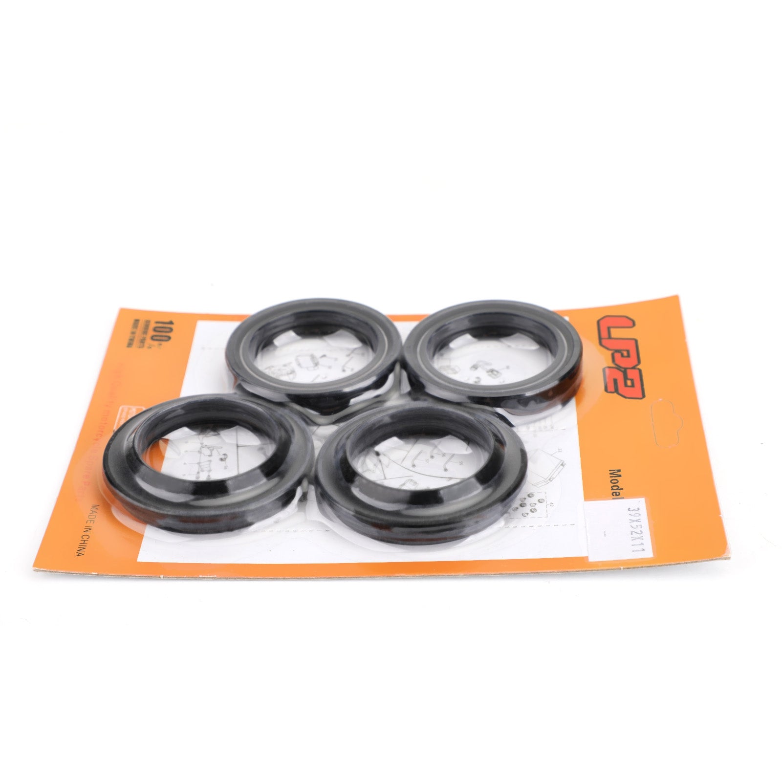 Fork Oil Dust Seal Kit for Kawasaki EJ 400 650 800 ZR250 92049-1391 92049-1515 Generic