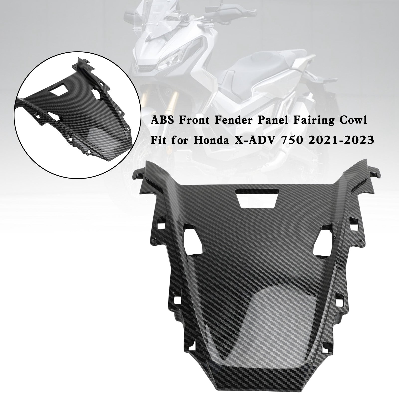 Honda X-ADV 750 XADV 2021-2023 Capot de carénage de panneau de garde-boue avant ABS