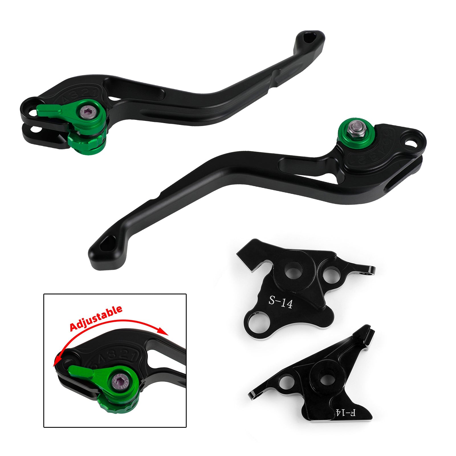 Suzuki GSF650 GSX1250 GSXR1300 DL1000 NEW Short Clutch Brake Lever