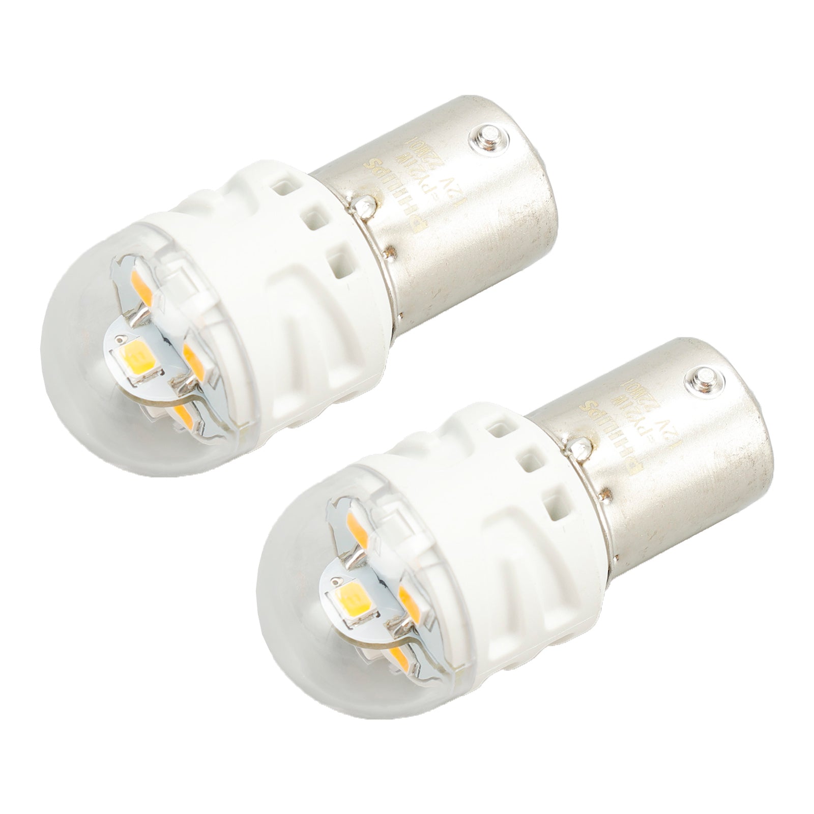 Pour Philips 11496AU31B2 Ultinon Pro3100 LED-AMBRE PY21W BAU15s 12V