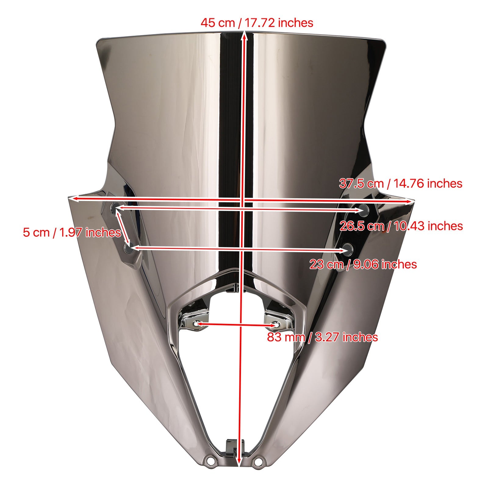 2020-2022 Kawasaki Ninja 650 ER6F Ochranné čelné sklo