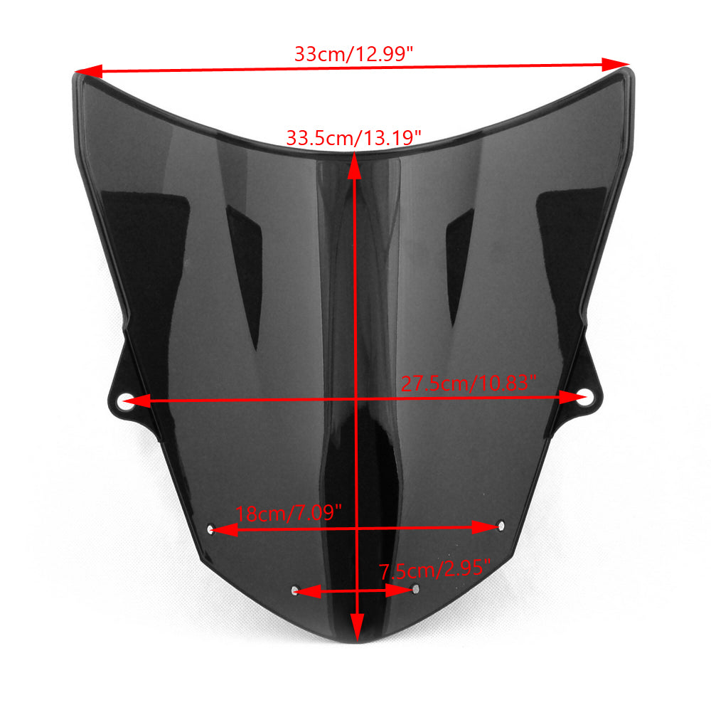 Windshield WindScreen fit for Kawasaki ZX6R 2009-2022 ZX10R 08-10