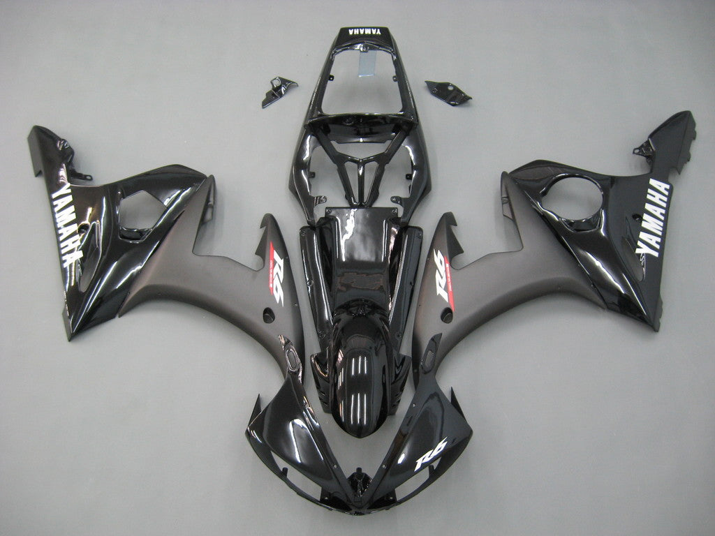 2003-2004 Yamaha R6 & 2006-2009 YZF R6S Fairing Matt Black Kit