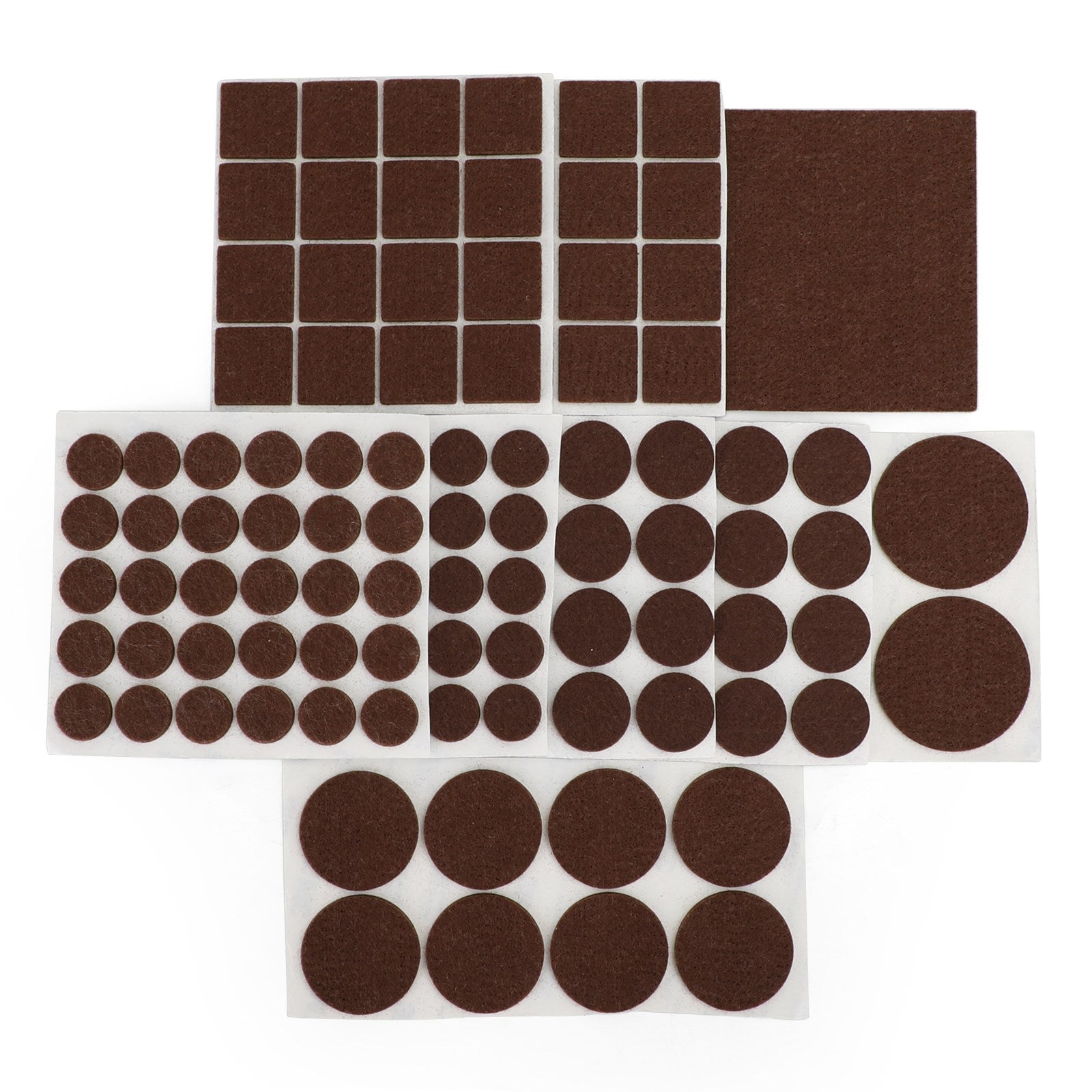 145Pcs Furniture Pads Chair Leg Floor Protectors Felt Pads Hardwood Floors