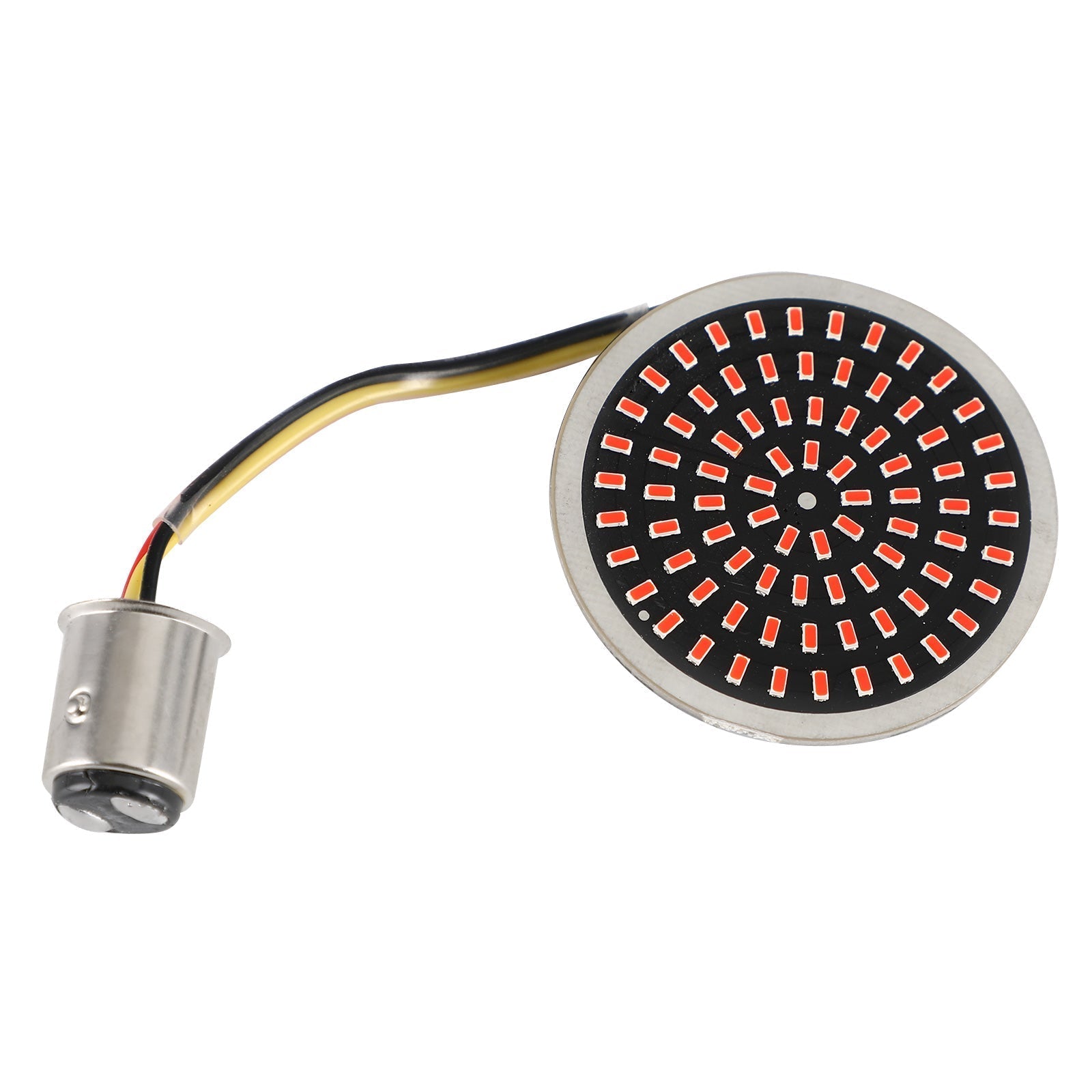 1157 LED-knipperlicht inzetlamp geschikt voor Softail Touring Dyna Sportster rood