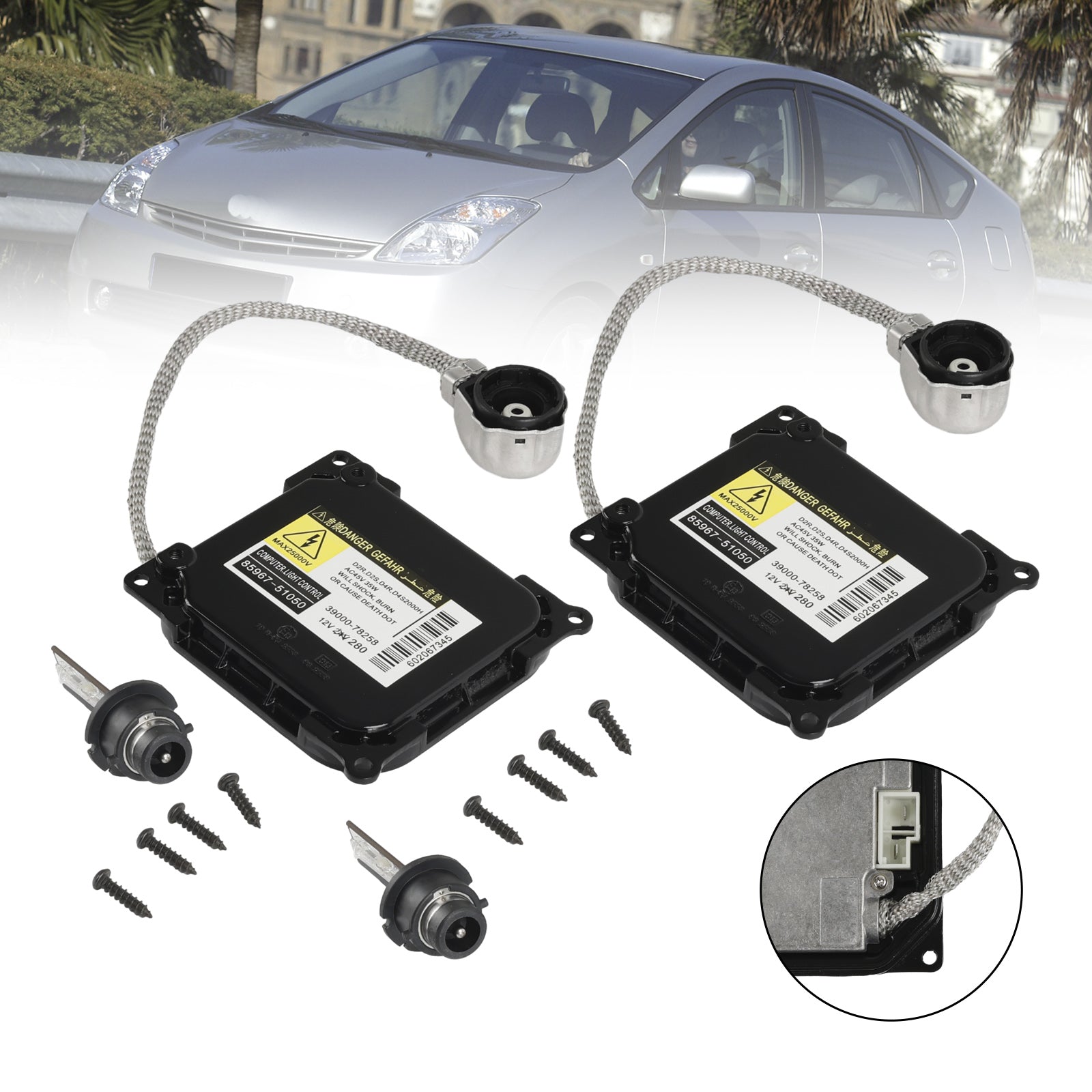 Xenon Ballast HID D4R Lamp Kit Module Regeleenheid 85967-51040 Voor Prius 2006-2009