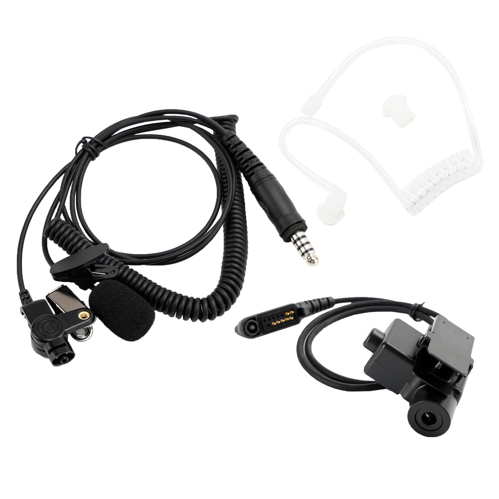 Voor HYT PD680 PD685 X1E X1P 6-Pin PTT 7.1-A3 Transparante Buis Headset met Microfoon