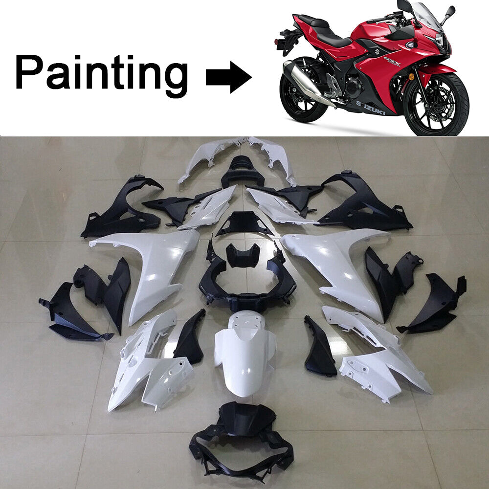 2017-2020 SUZUKI GSX250R AMOTOPART INJECTION FAIRING KIT BORDONS PLASTIQUE ABS PLAST