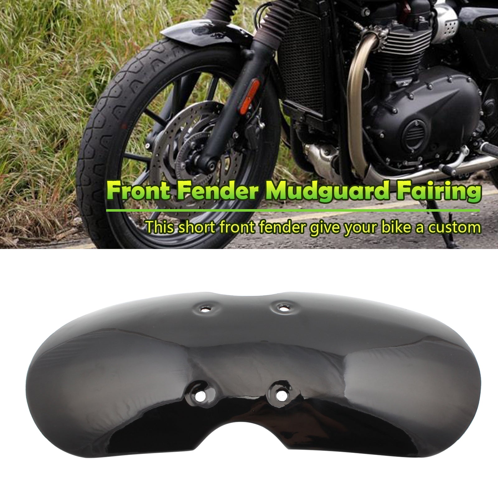 Garde-boue avant Bonneville T100 Scrambler Thruxton 2001-2016