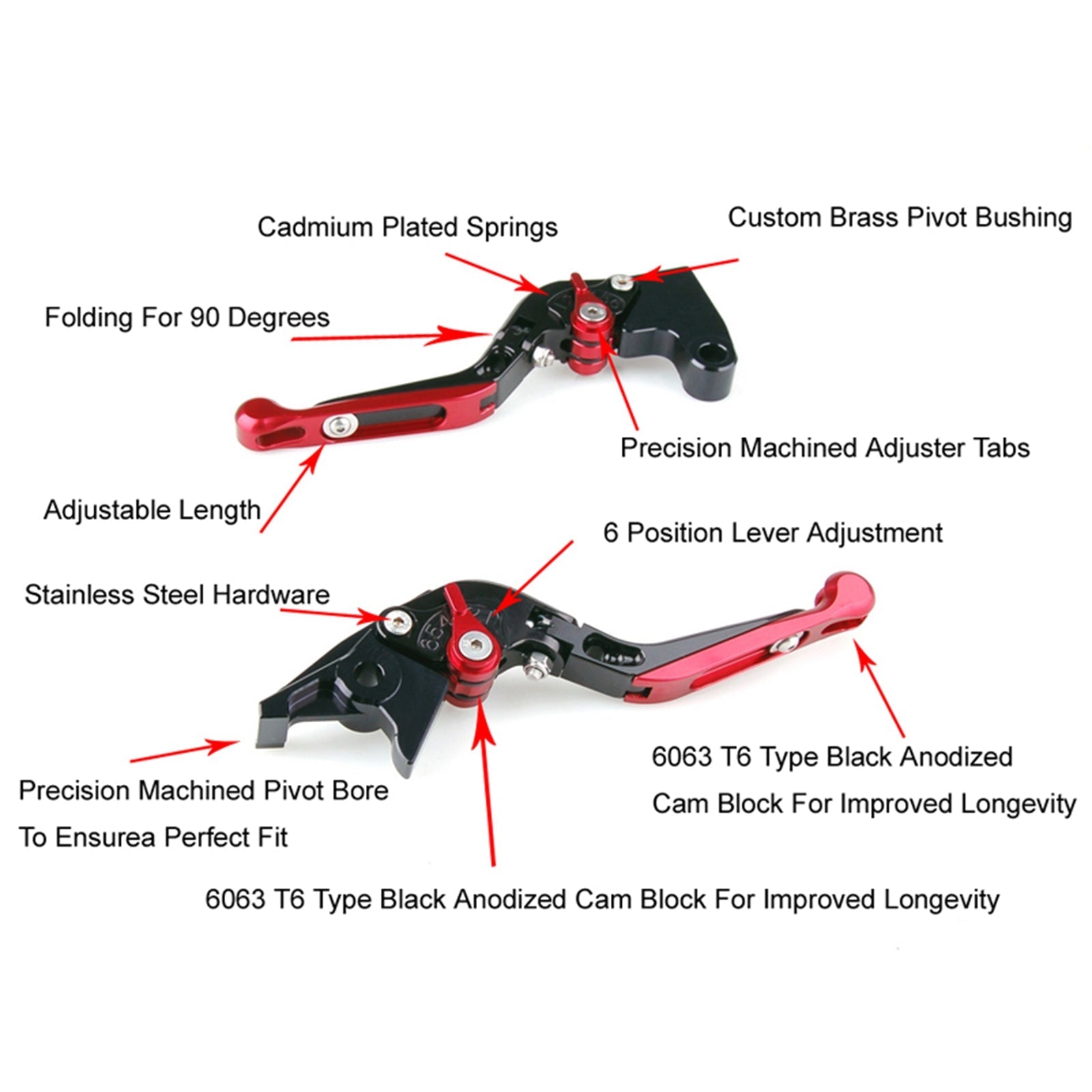 Verstelbare koppelingsremhendel voor Honda CBR500R/CB500F 19-21 CBR300R 19-21