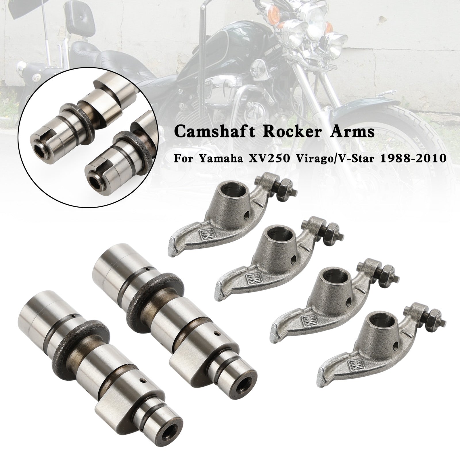 Culbuteurs d'arbre à cames pour Yamaha XV250 Virago v-star 250 1988-2010