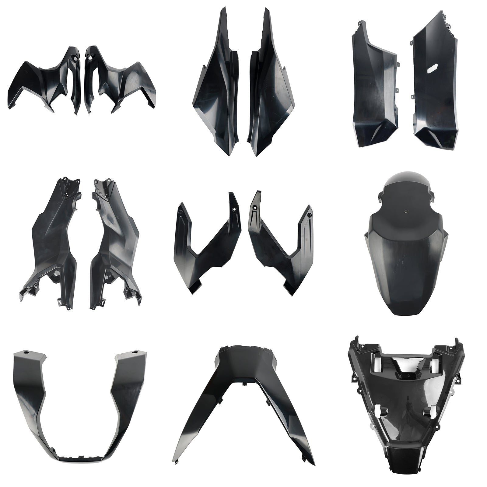 Honda ADV 160 2023 Bodywork Fairing ABS Injection Molding Unpainted