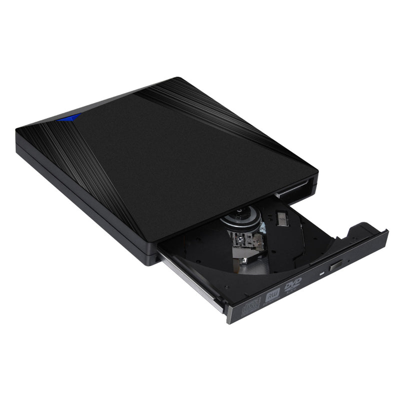 Type-C/Usb3.0 High-Speed External Cd Dvd Drive Player Burner Laptop PC Black