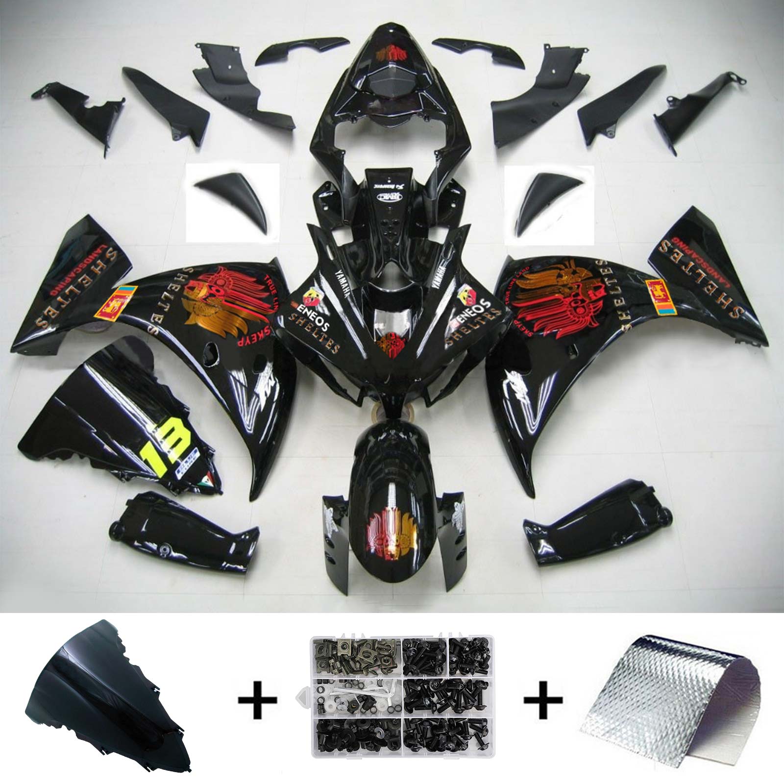 2009-2011 Yamaha YZF 1000 R1 Fairing Kit Generic
