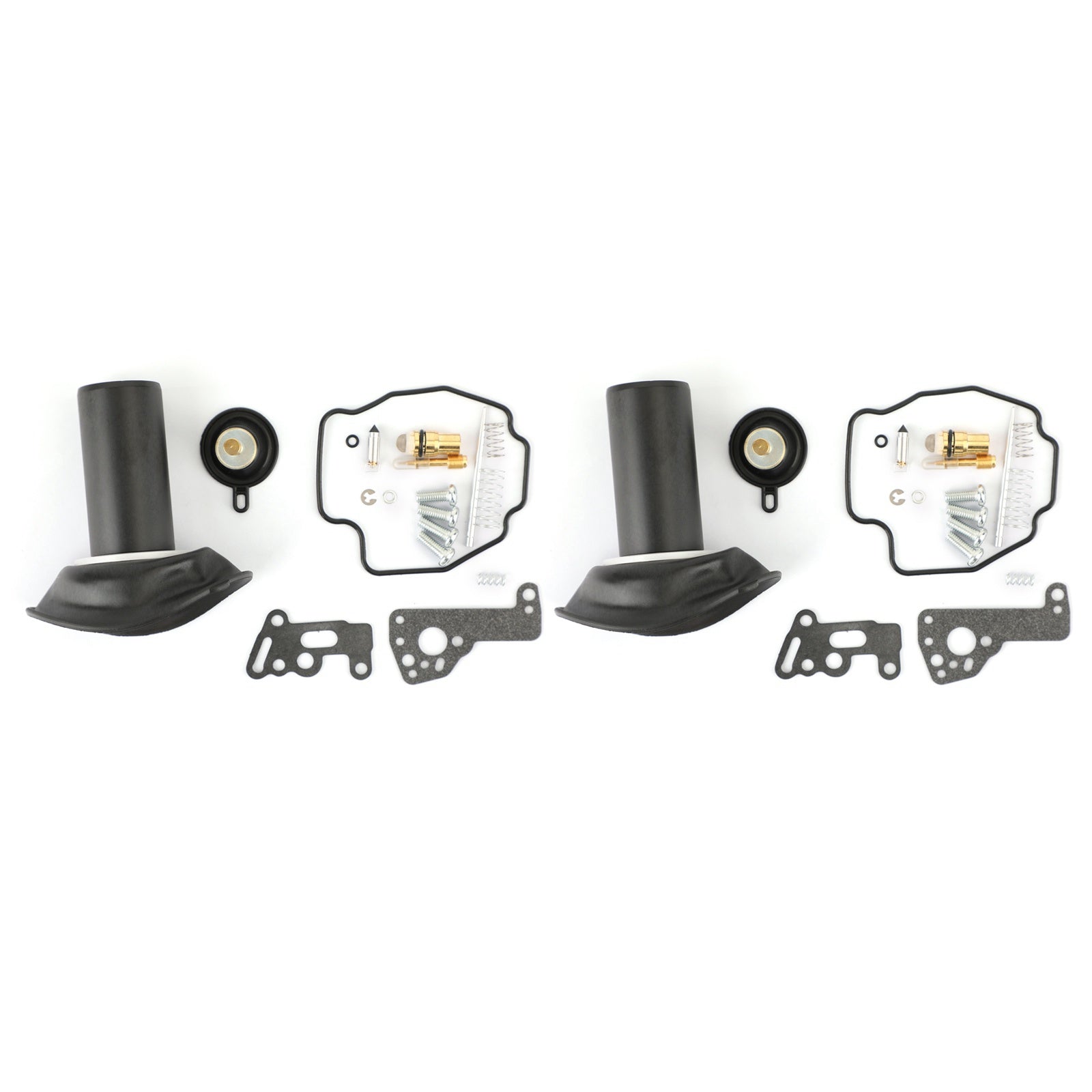 Kit de reparo de carburador de 2set Diafragma para Yamaha virago 535 xv535 1990-01 genérico