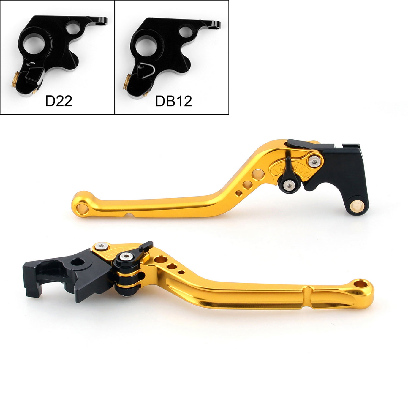 Brake Clutch Levers For Ducati 400 696 796 MONSTER MONSTER S2R 800 Black Generic