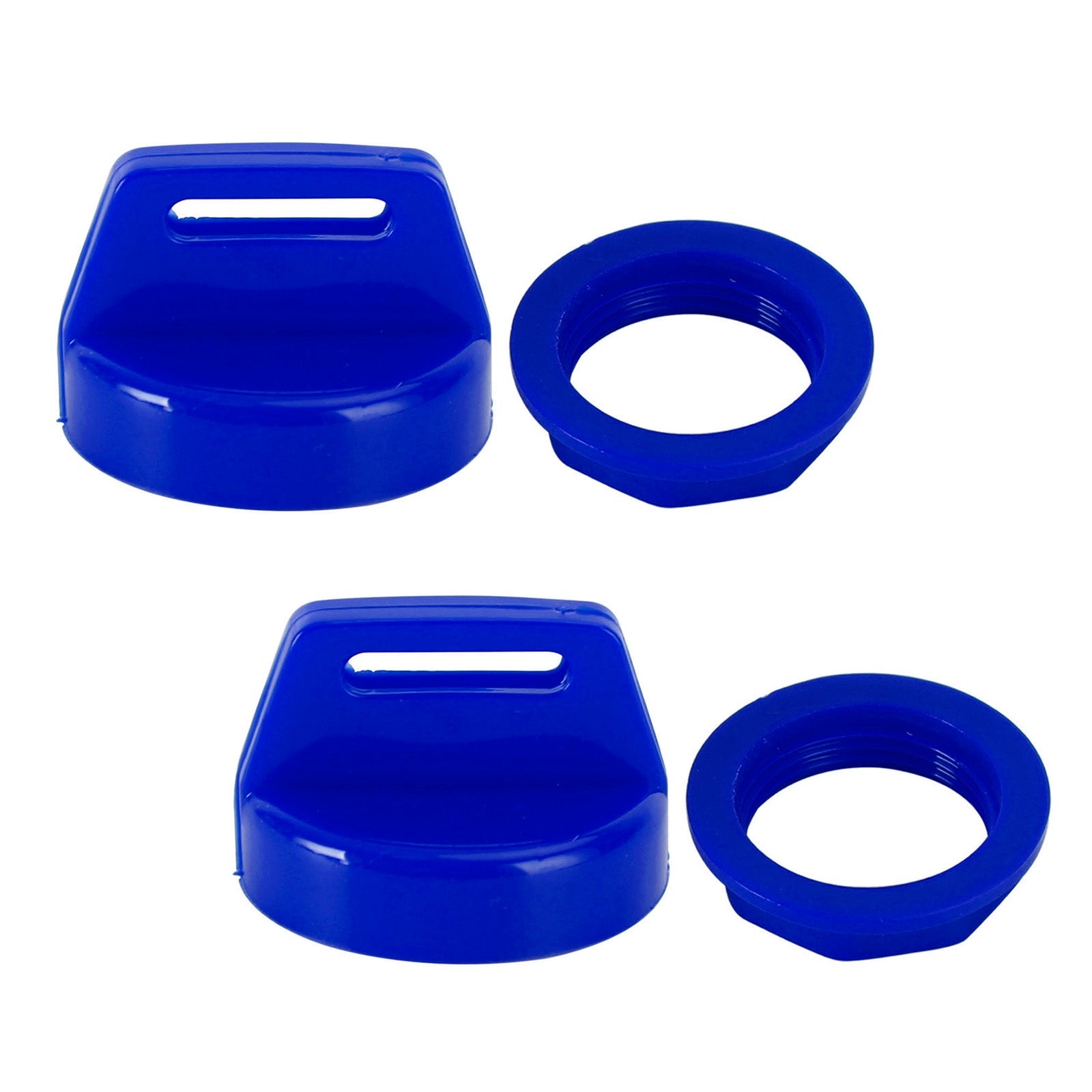 Polaris Ranger 400 500 570 800 900 1000 5433534 2 stuks sleutelschakelaarafdekking blauw