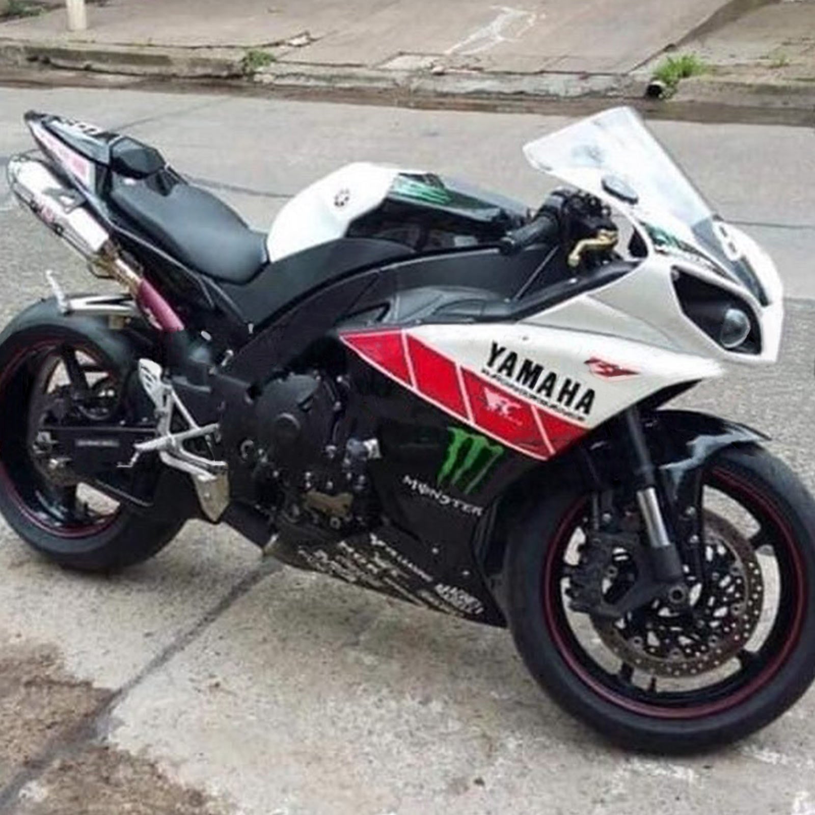 2012-2014 Yamaha Yzf 1000 R1 Kit de carénage injection amotopart bodywork Plastic Abs # 120