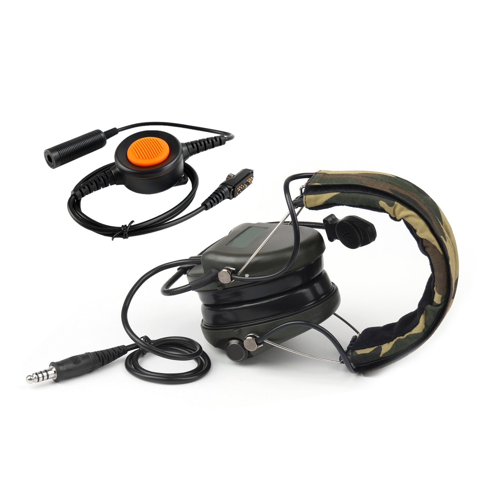 H60 Geluid Pickup Ruisonderdrukking Headset 6-Pin U94 PTT Voor Hytera PD780/700G/580