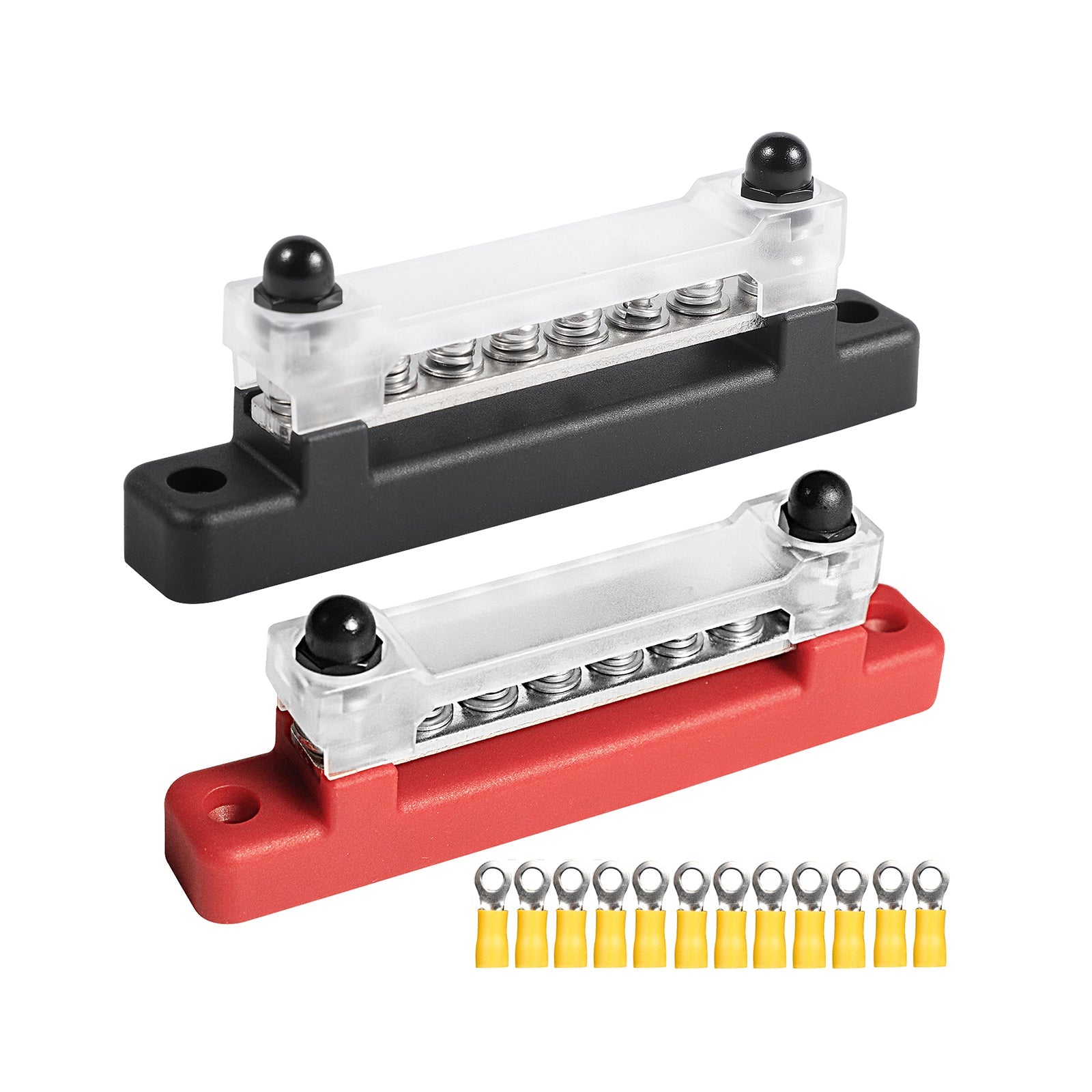 6-weg 150A distributie-aansluitblok auto-marine-boothouderafdekking 48V-busbar