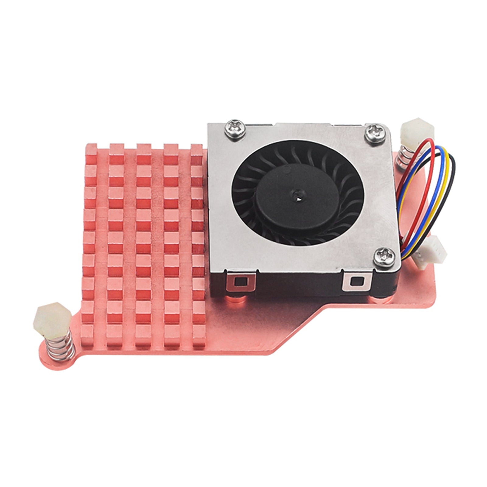 5ème ventilateur radiateur Raspberry pi5 matériau en cuivre pur dissipateur de chaleur ventilateur de refroidissement