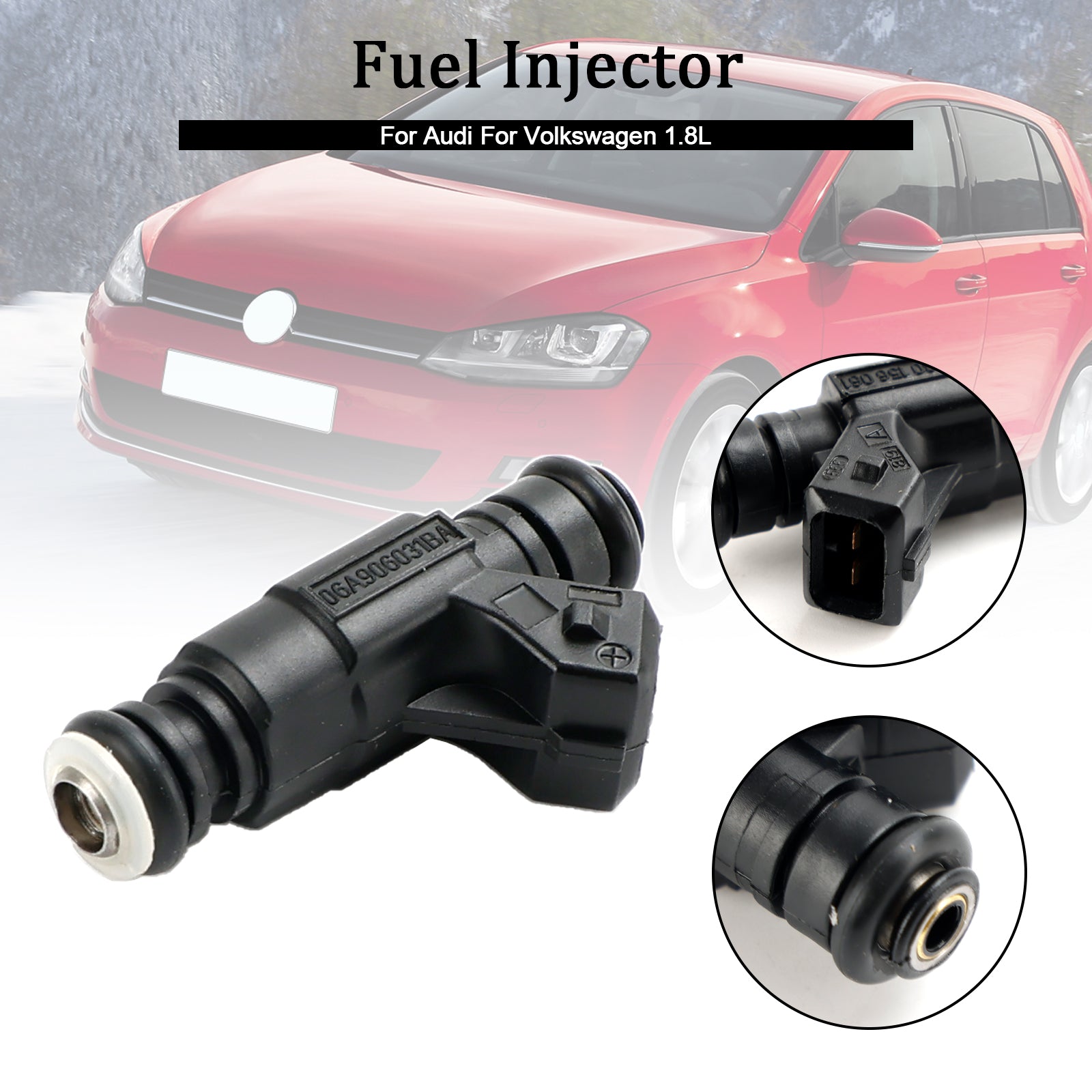 Injecteur de carburant 0280156061, 1 pièce, pour Audi, Volkswagen 1,8 l, 852 – 12184