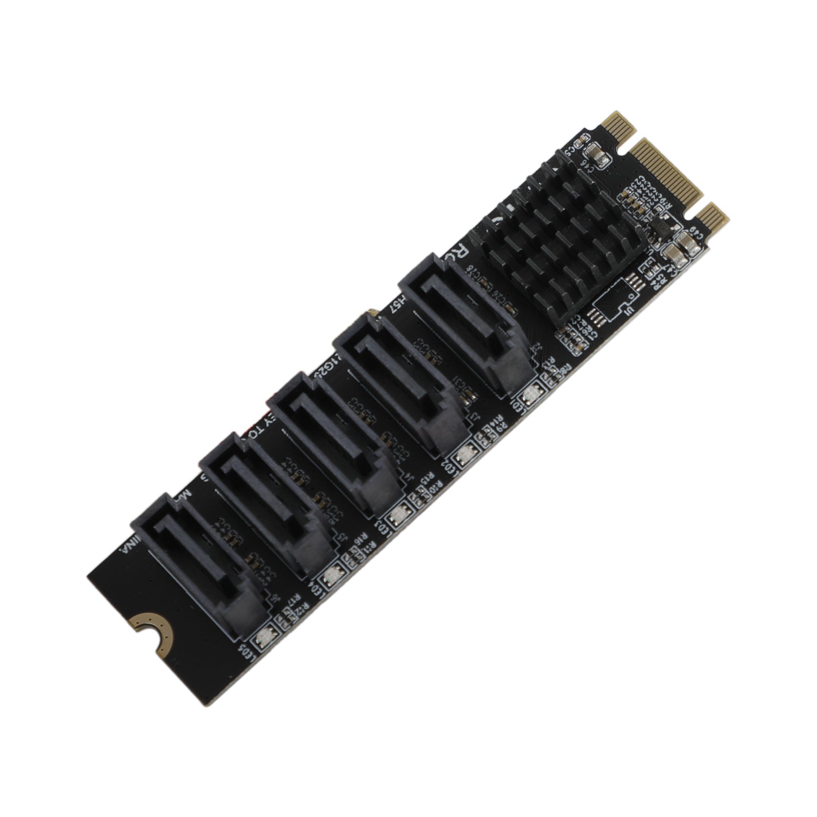 Adaptateur M.2 vers SATA 3.0 JMB585, carte d'extension de disque dur à 5 ports pour PH56