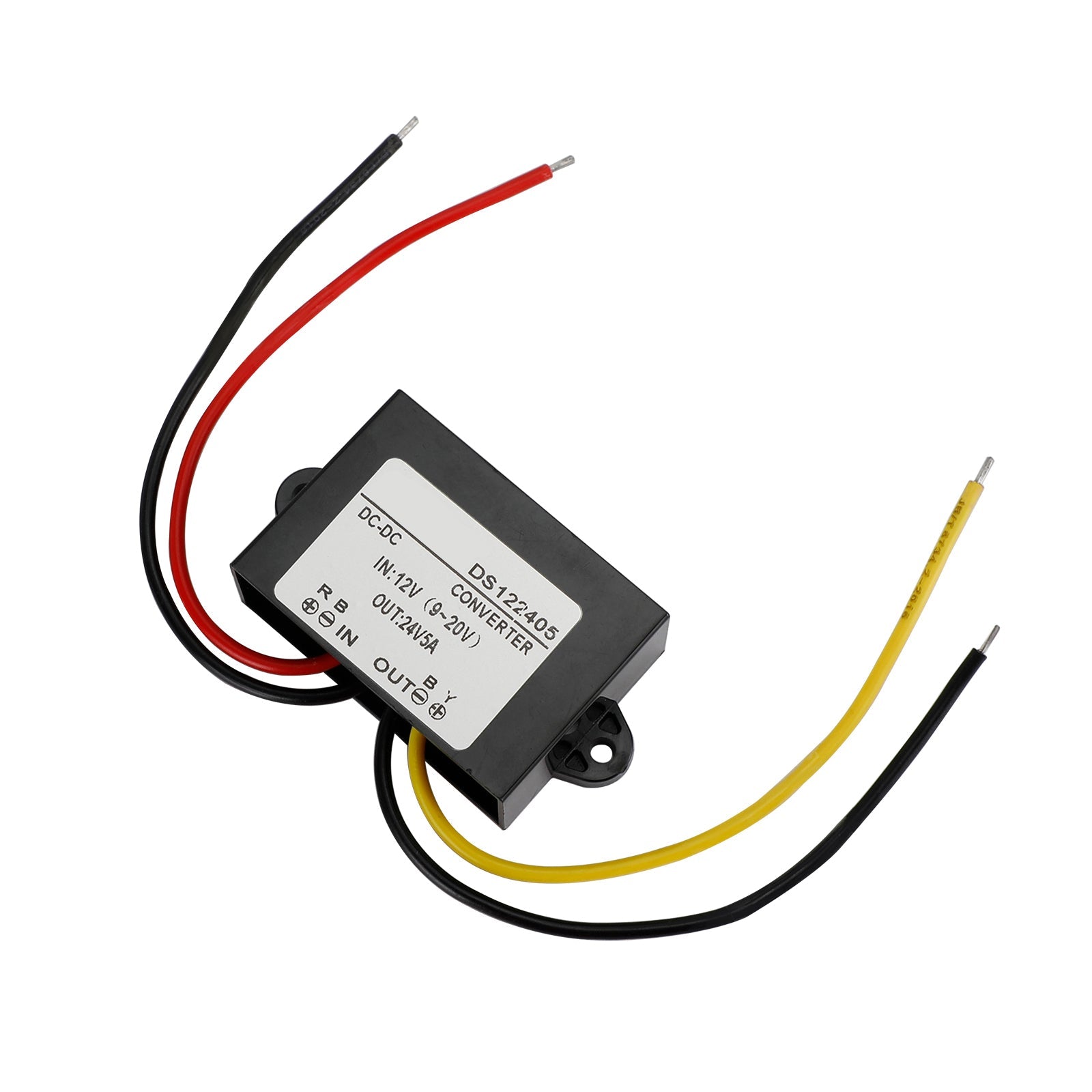 Waterdichte DC-DC Boost Step-Up Converter 12V naar 24V autovoedingsmodule