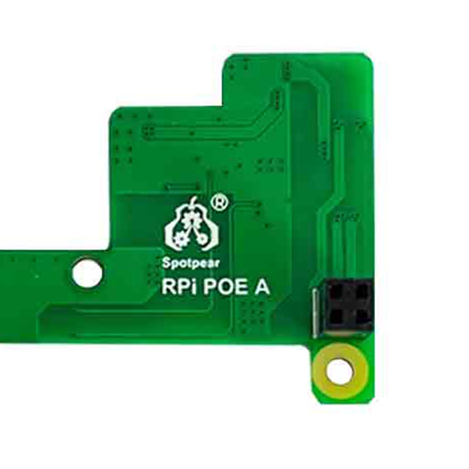 Raspberry Pi Poe Ethernet-voedingsuitbreidingsmodule ondersteunt 3B+/4B met ventilator