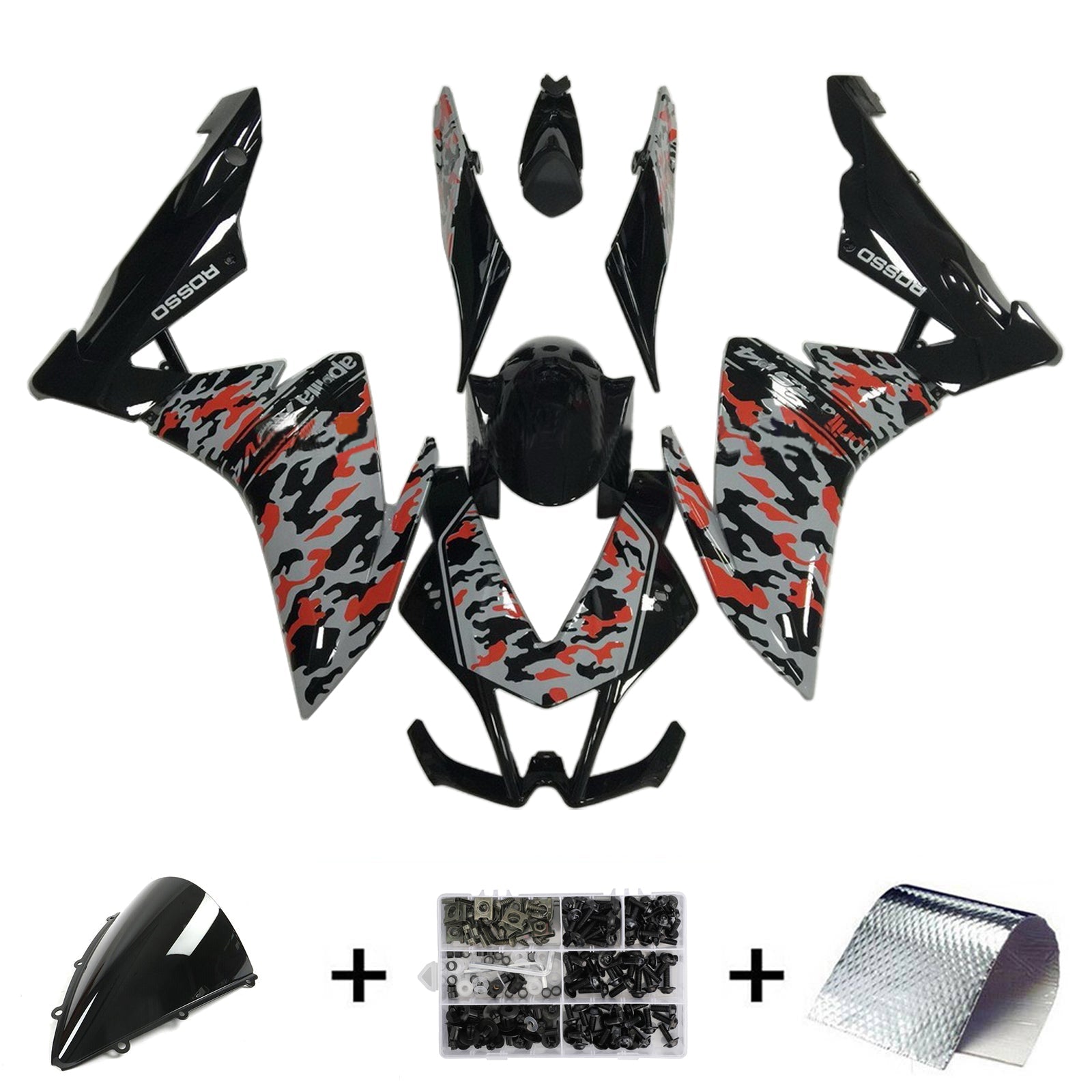 2009-2015 Aprilia RSV4 1000 Fairing Kit Bodywork Plastic ABS