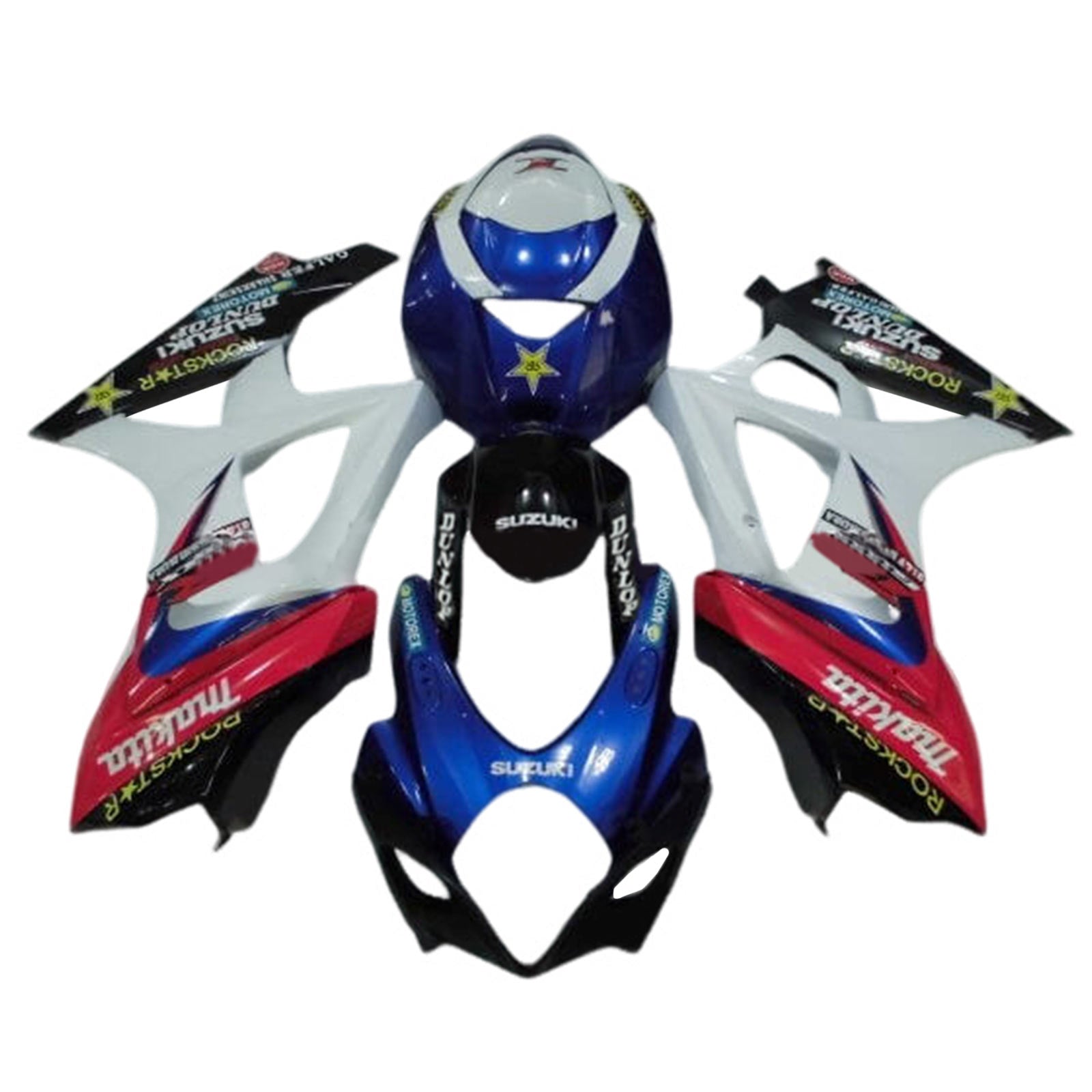 2007-2008 Suzuki GSXR1000 K7 Kuipset Carrosserie Kunststof ABS