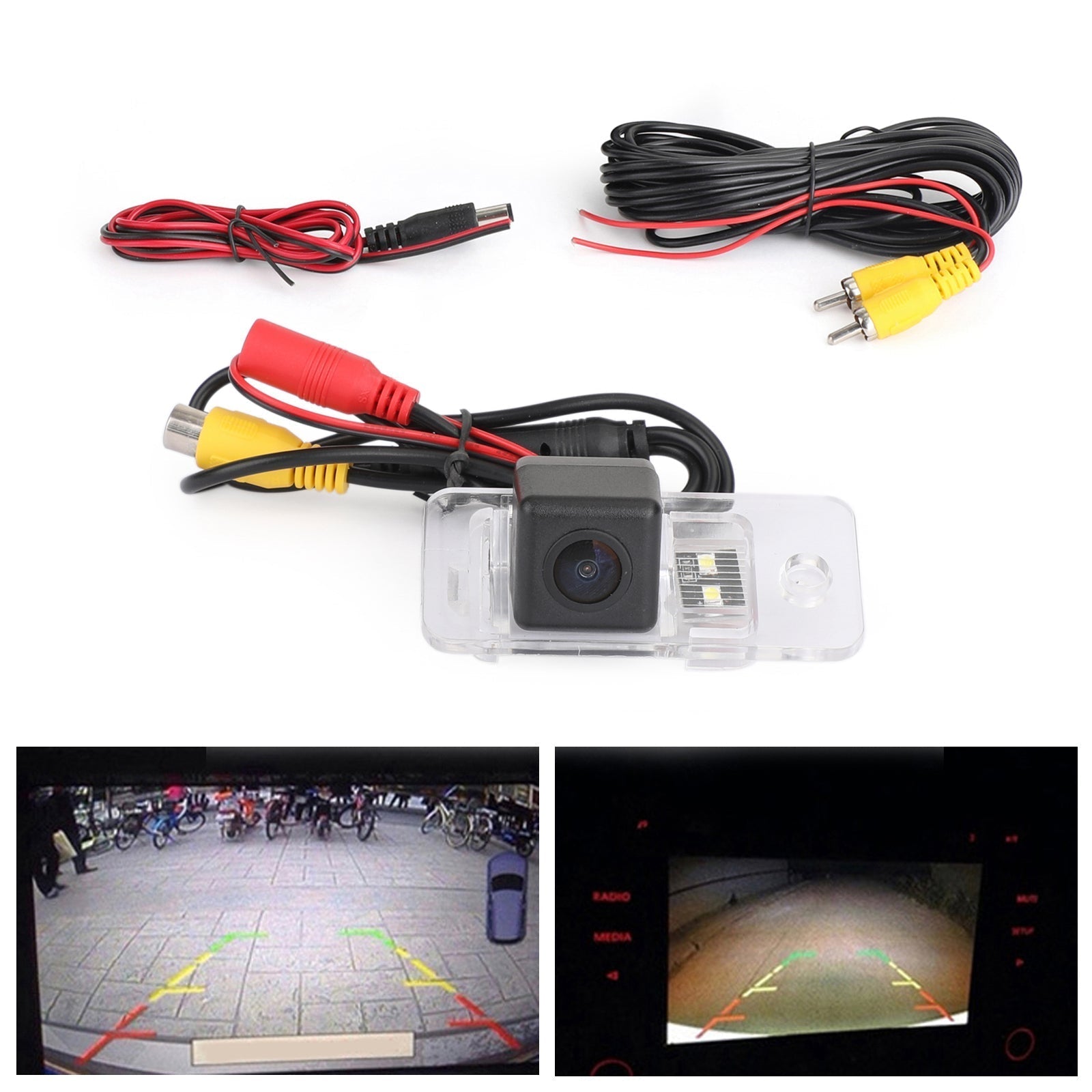 Reverse Backup CDD-camera voor Audi A8 A6 A4 A3 Q7 S5 S6 S8 RS4 RS6 A4L/Q5/A5/TT